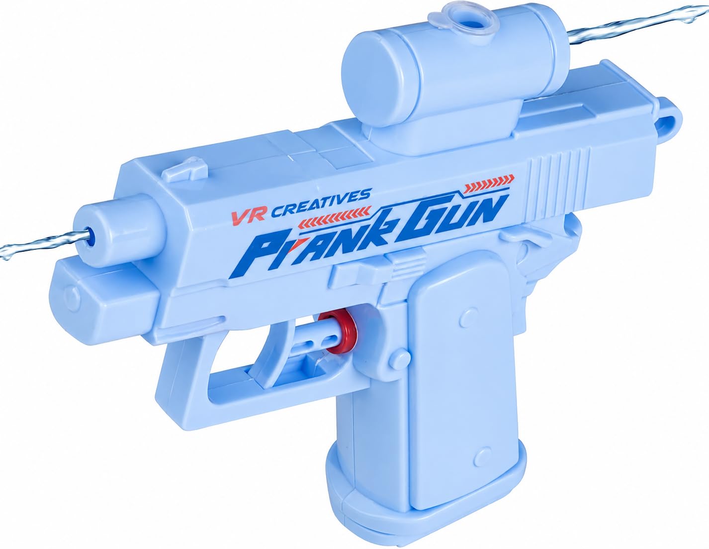 Prank Two-Way Water Gun, Blue, ABS, Reverse Squirt Toy for Kids and Adults, Holi Party Office Fun-image-12