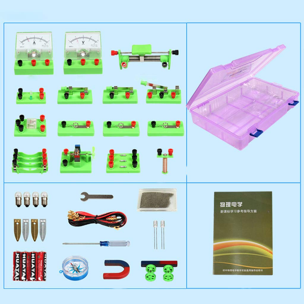 lazyfun Electromagnetic Experiment Equipment Set Physics Labs Circuit Learning Basic Electricity Discovery - Image 4