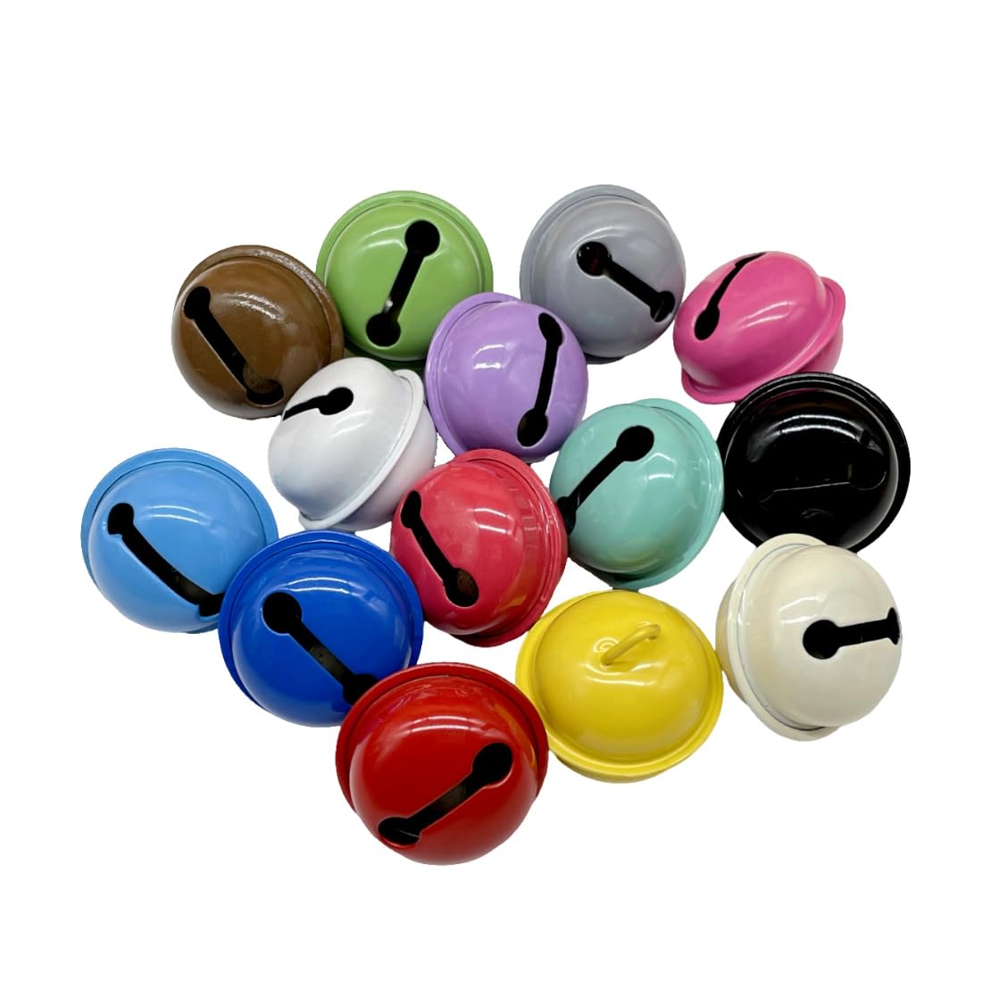 uxcell Lot de 300 petites cloches artisanales en vrac pour décoration de Noël, festival, fête, maison, 8 mm, doré