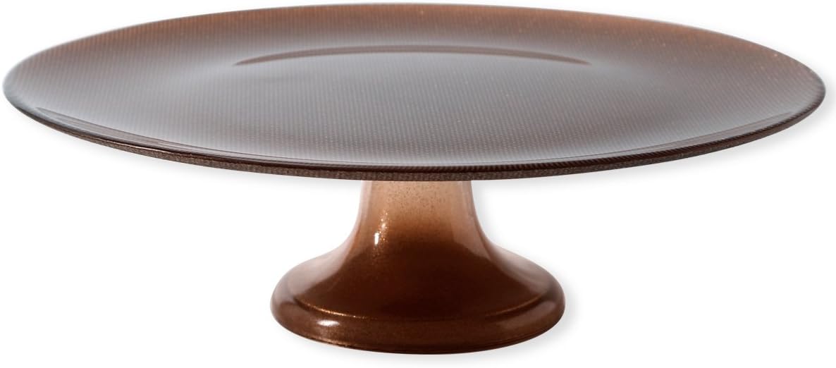 Copper Glass Dish on Stand 33 cm Caramba – Bruno Evrard