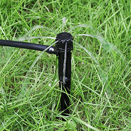 60 Piece of Drip Irrigation Emitters and Parts or Professional Irrigation Drippers and Drip Emitters or Sprinkler System Parts and Heads for 1/4 inch drip tubing - Image 6