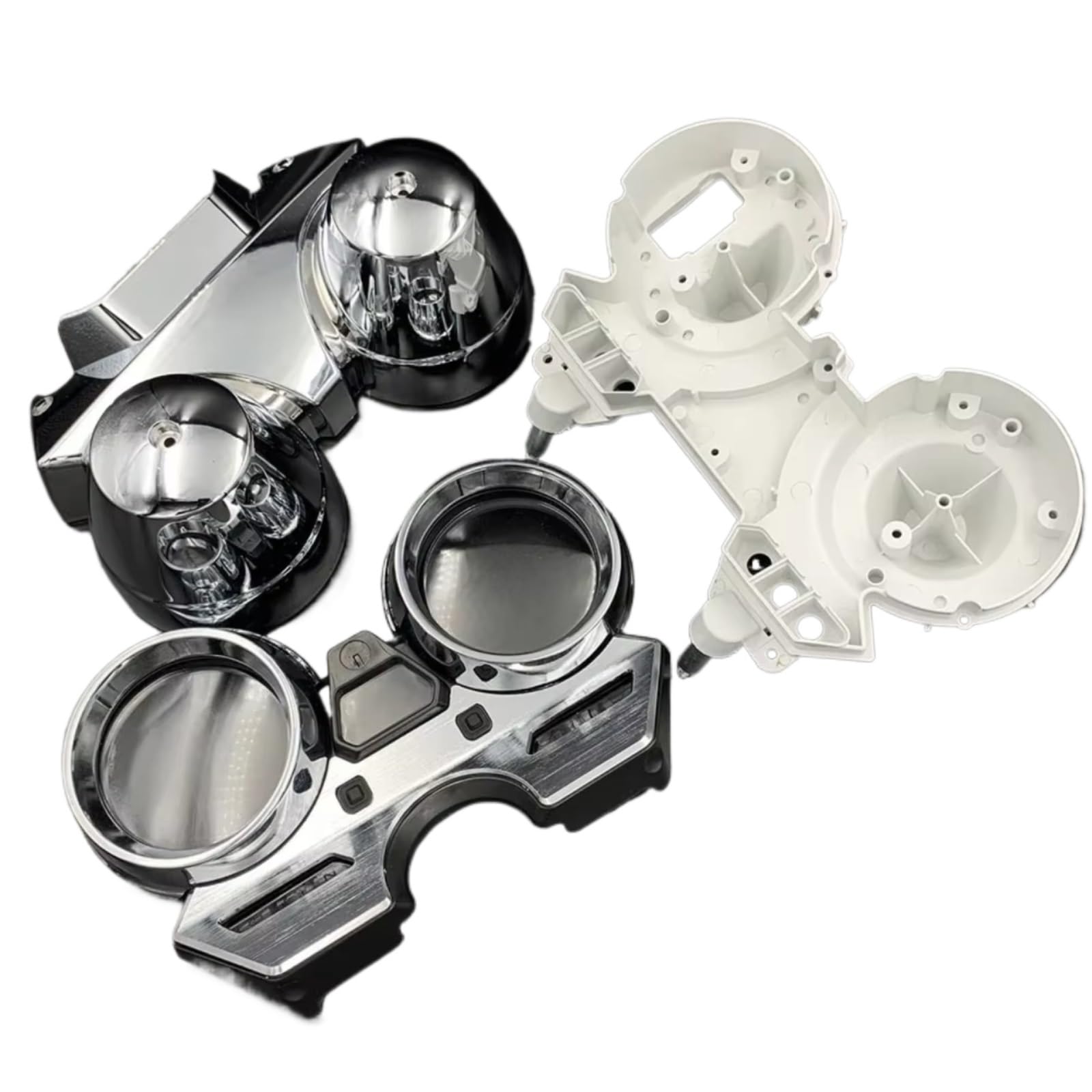 Tachimetro Cassa Compatibile Con Yamaha Per XJR1300 Per XJR400R 2004 2005 2006 2007 2008 Copri Indicatori Contachilometri Moto Ricambi Accessori(1 set)