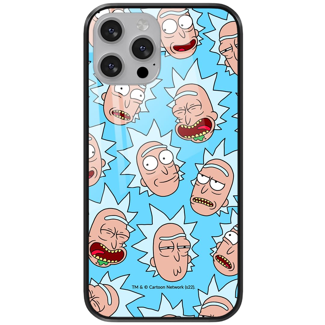 Custodia IPhone 14 Pro Con Licenza Ufficiale Rick And Morty – TPU Flessibile E Resistente, Modello 046