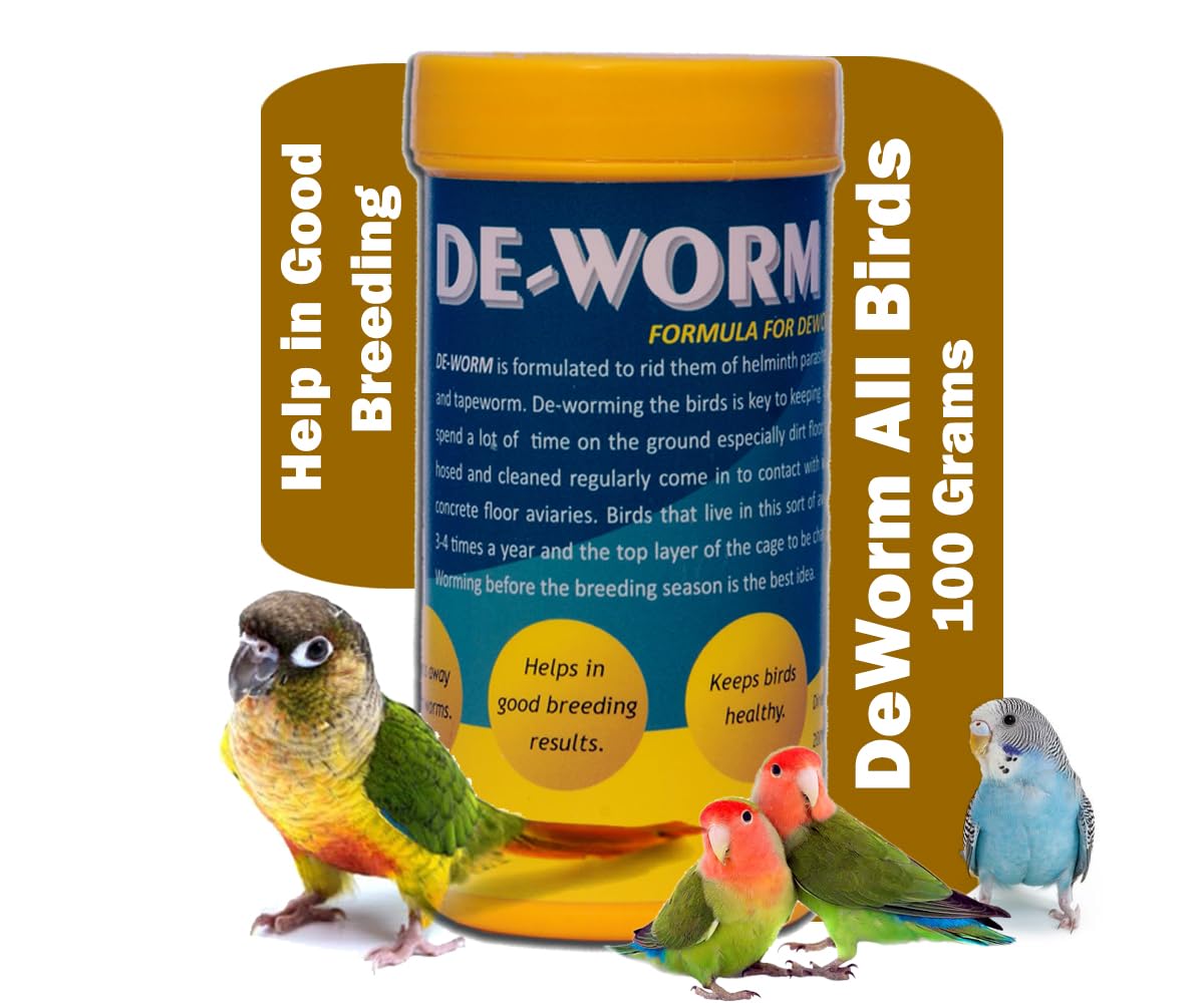 STAR FARMS De-Worm Pet Birds Health Supplements with Unique Formula for Deworming The Birds - 100 g/Helps in Good Breeding Results, Birds Healthy, Keeps Away from Worms (B09NHV51LW) Amazon Price History, Amazon Price Tracker