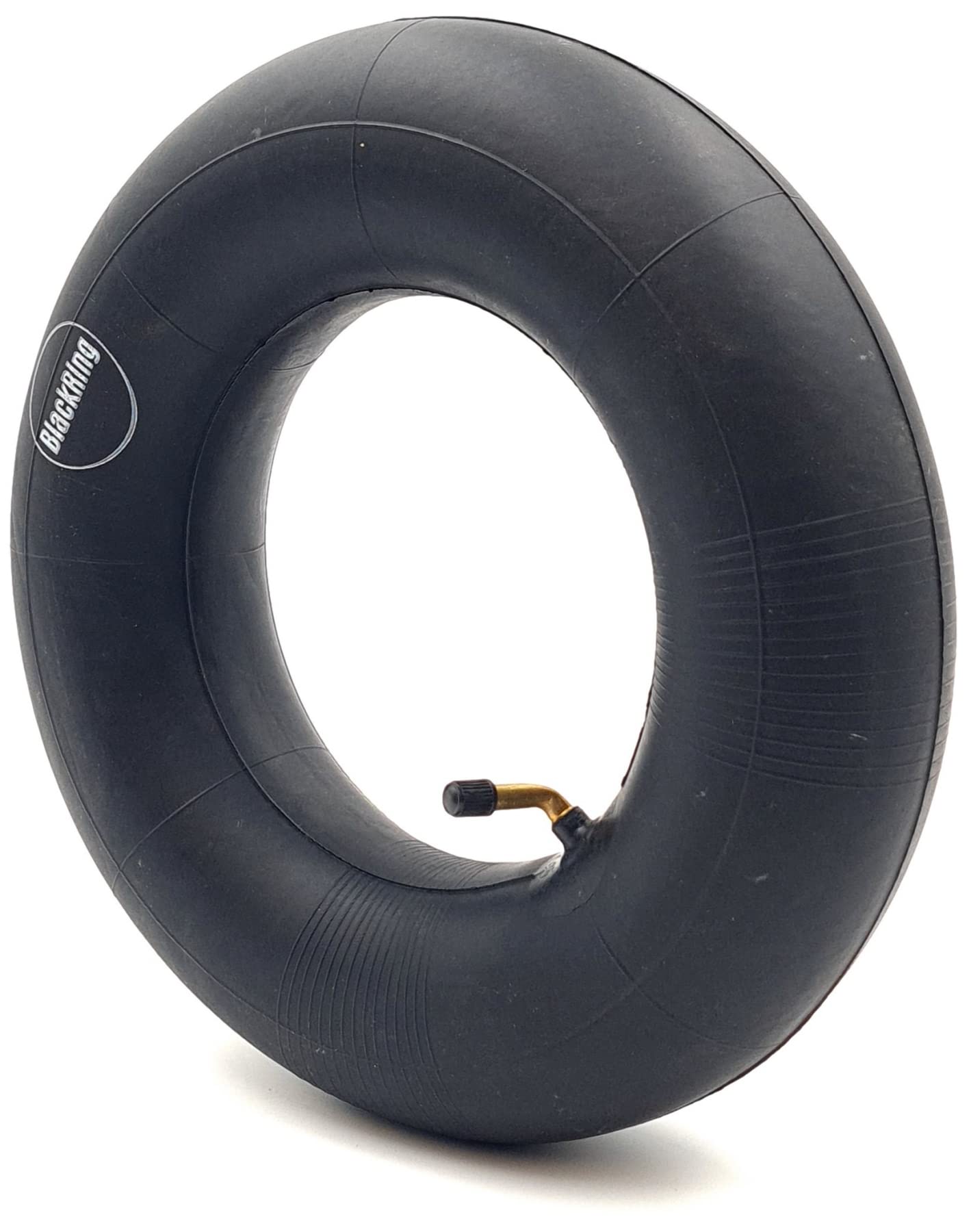 BlackRing 3.50-6 Inner Tube Bent Metal Valve TR87 Also Fits 4.00-6 and 4.10/3.50-6 Wheelbarrow Cart Truck Trolley