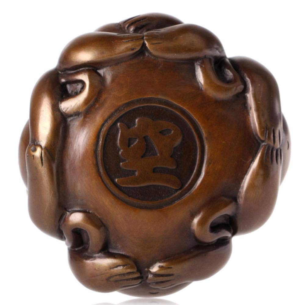 H3TF5J Statue Statue e Figurine Artigianato in Rame Bodhi Scimmia Zodiaco Regali Decorazione della casa da Collezione