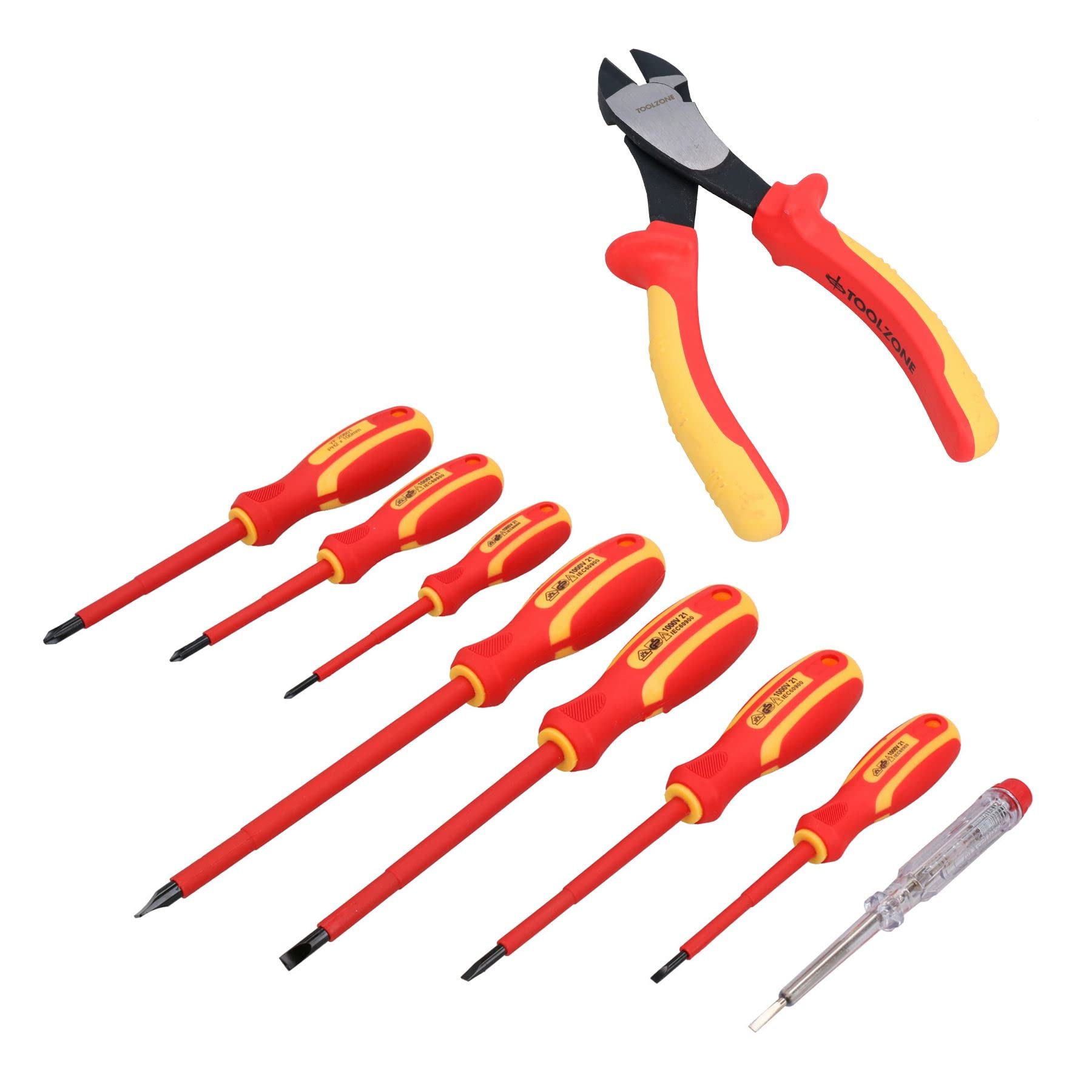 Alicates de corte de alambre diagonal de 7.5 pulgadas para evitar fatiga en cables