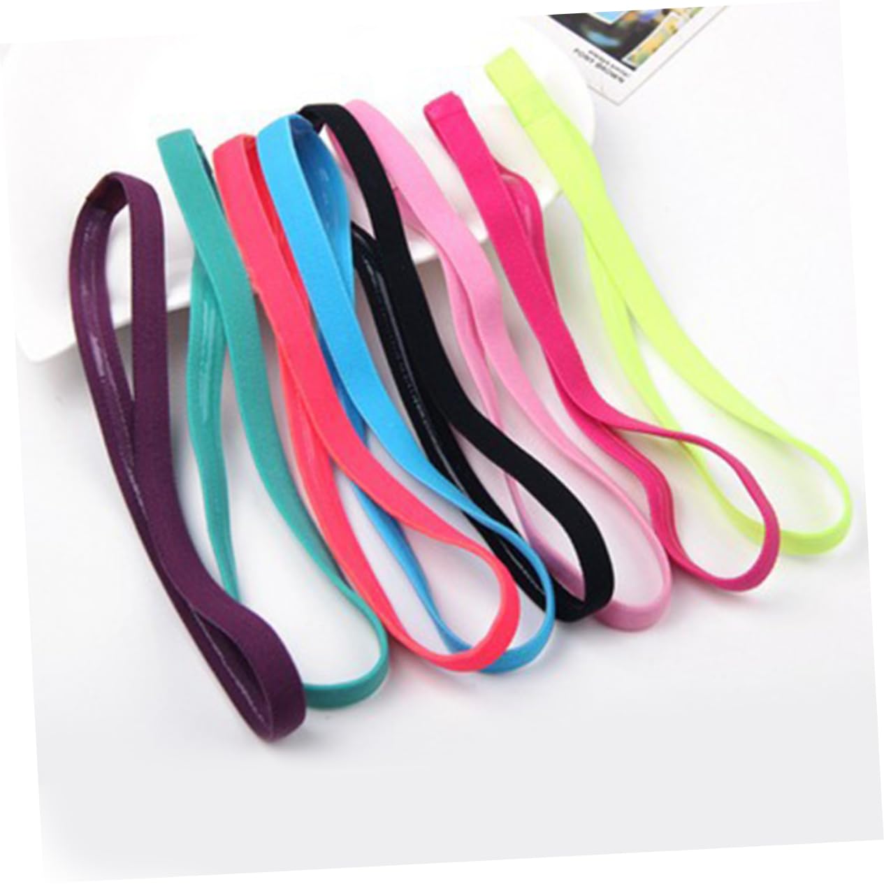 MAGICLULU 30 Piezas Banda Para El Cabello Aro De Pelo Accesorios Para El Cabello Diadema Turbante Diademas Para Niñas Diademas De Yoga Cuerda Elástica Europeo y Americano Aptitud Física