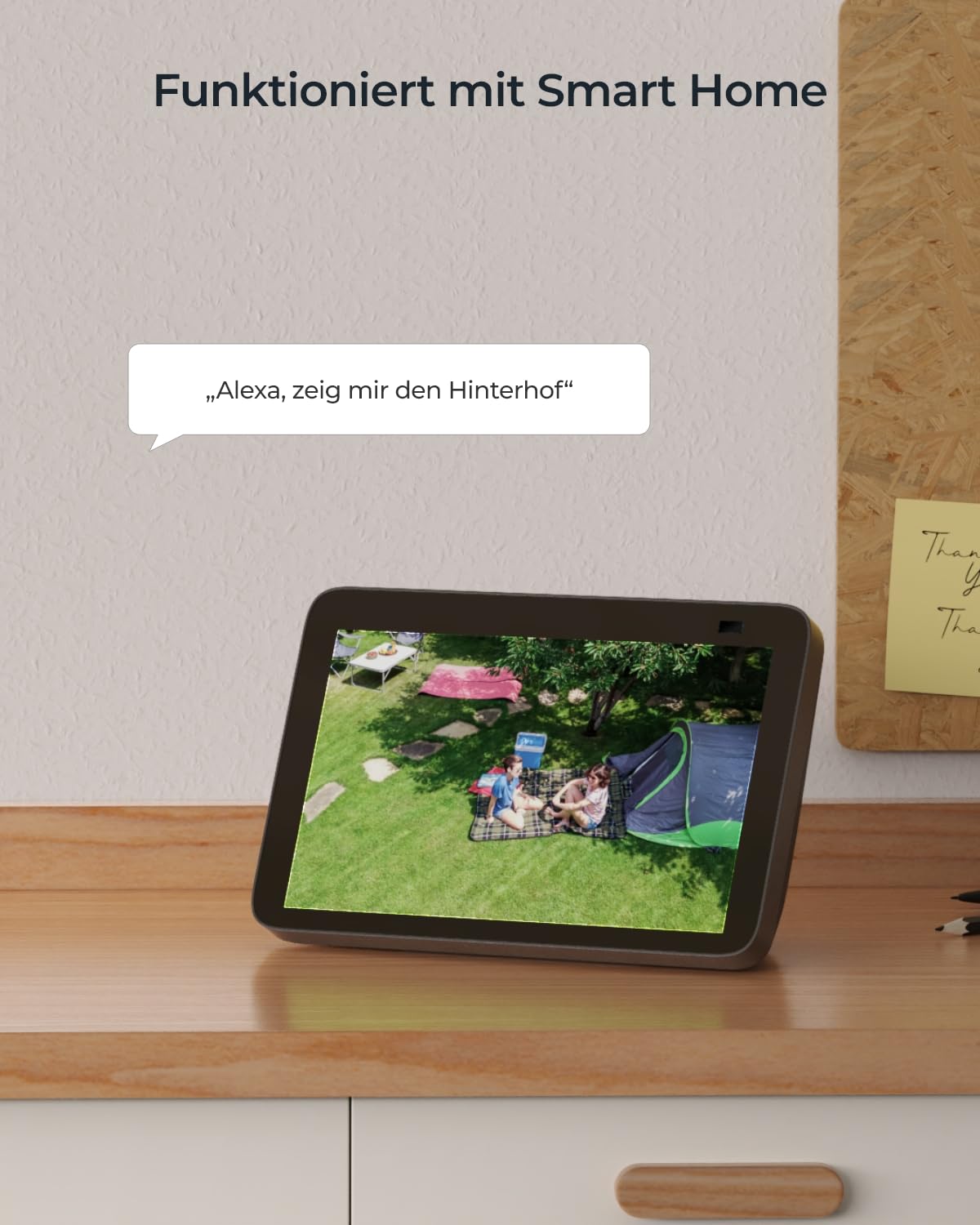 Reolink 4K Drahtlose Solar-Überwachungskamera für den Außenbereich, 355° Schwenk- und 140° Neigebereich, Argus PT Ultra + Solarpanel (Generalüberholt)