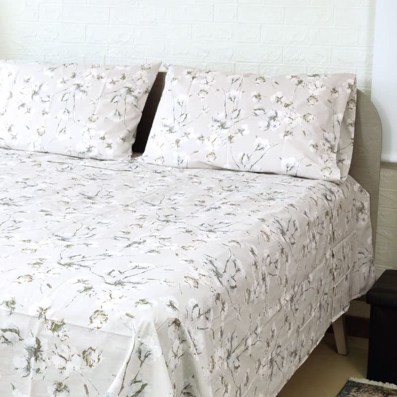 Lenzuola Matrimoniali In Percalle Zucchi - Ginny, 100% Cotone Made In Italy + Tavoletta Profumata In Omaggio - 4