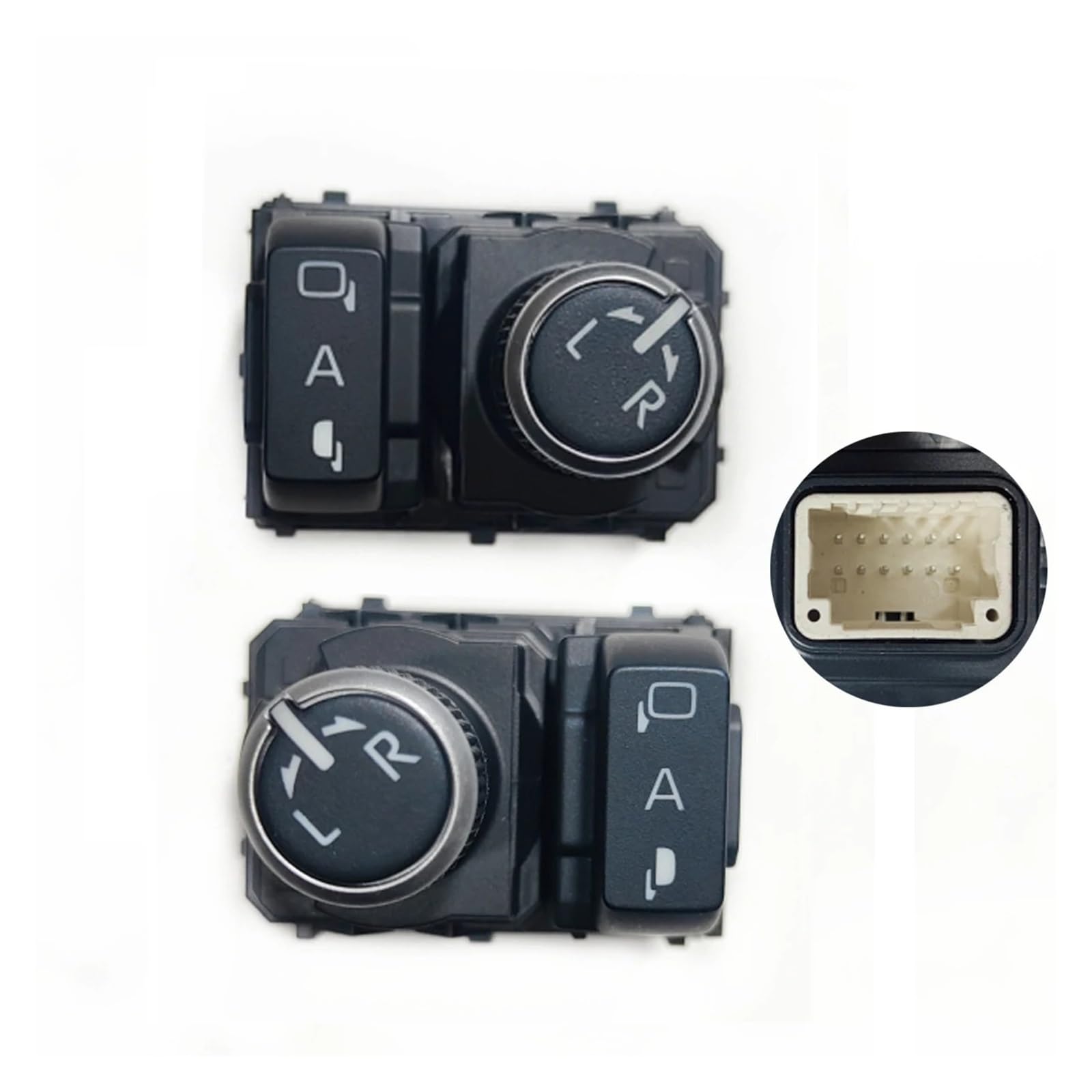 Auto Specchietto Retrovisore Interruttore Controllo 8487247040 Per Toyota Per Auris Per Corolla Per Hiace Per Land Cruiser Per Prado Per Camry Pulsante Commutazione Specchietto Retrovisore(Right A)