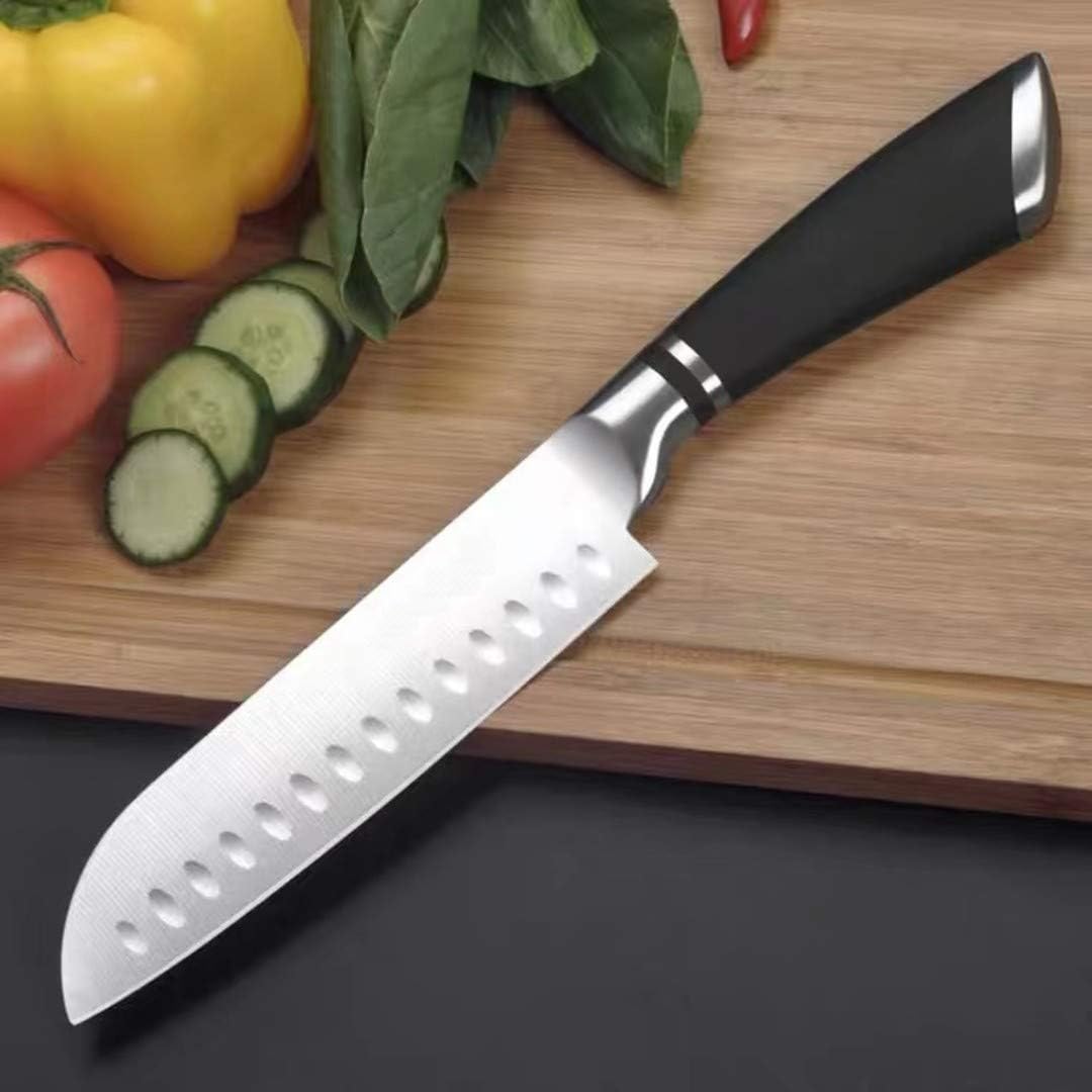 High Carbon Stainless Steel Knife Meat Vegetable Chopper Heavy Duty Blade Cooking Chef Butcher Knife