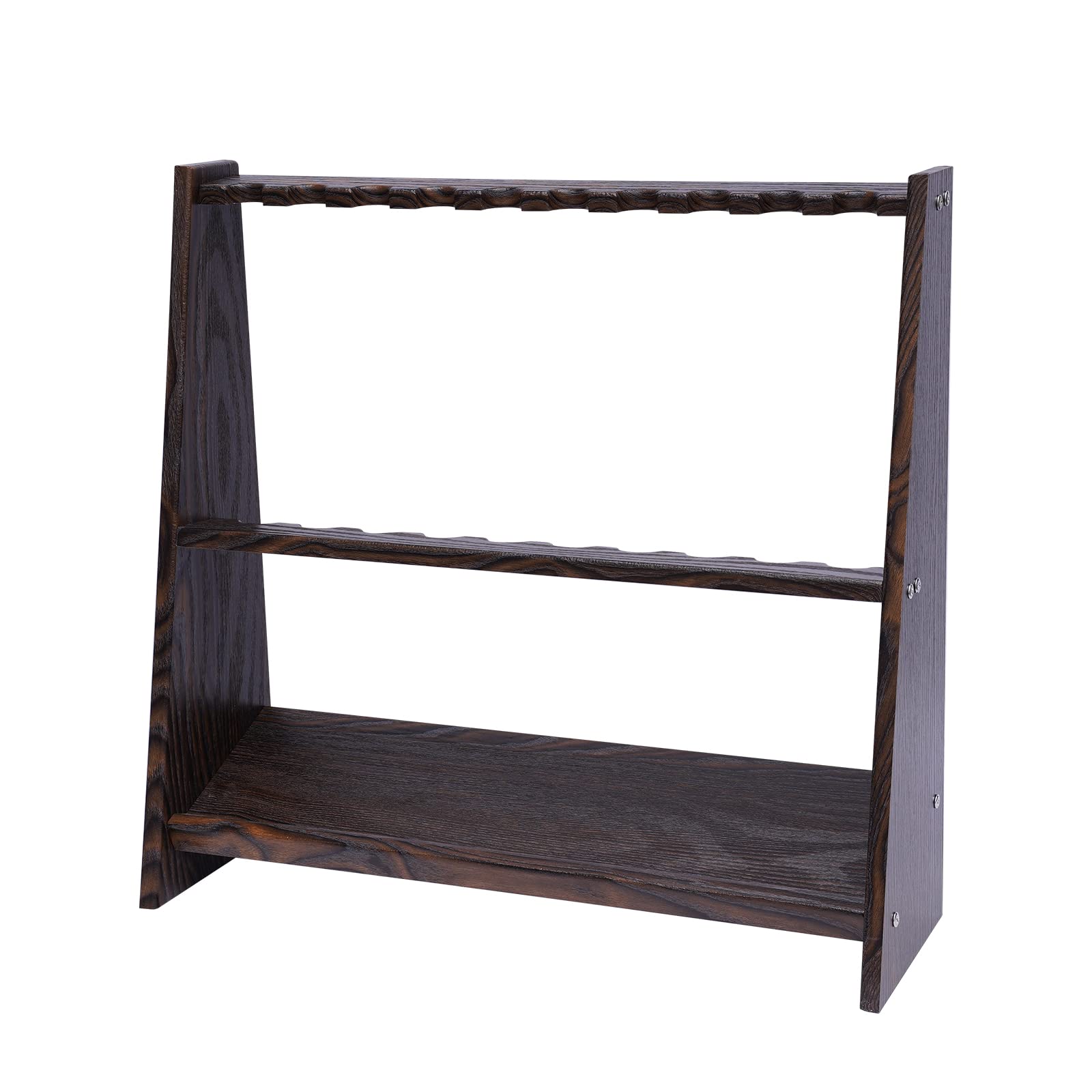 Treeisland Supporto per stecca da biliardo, per 10 stecche da biliardo, da biliardo