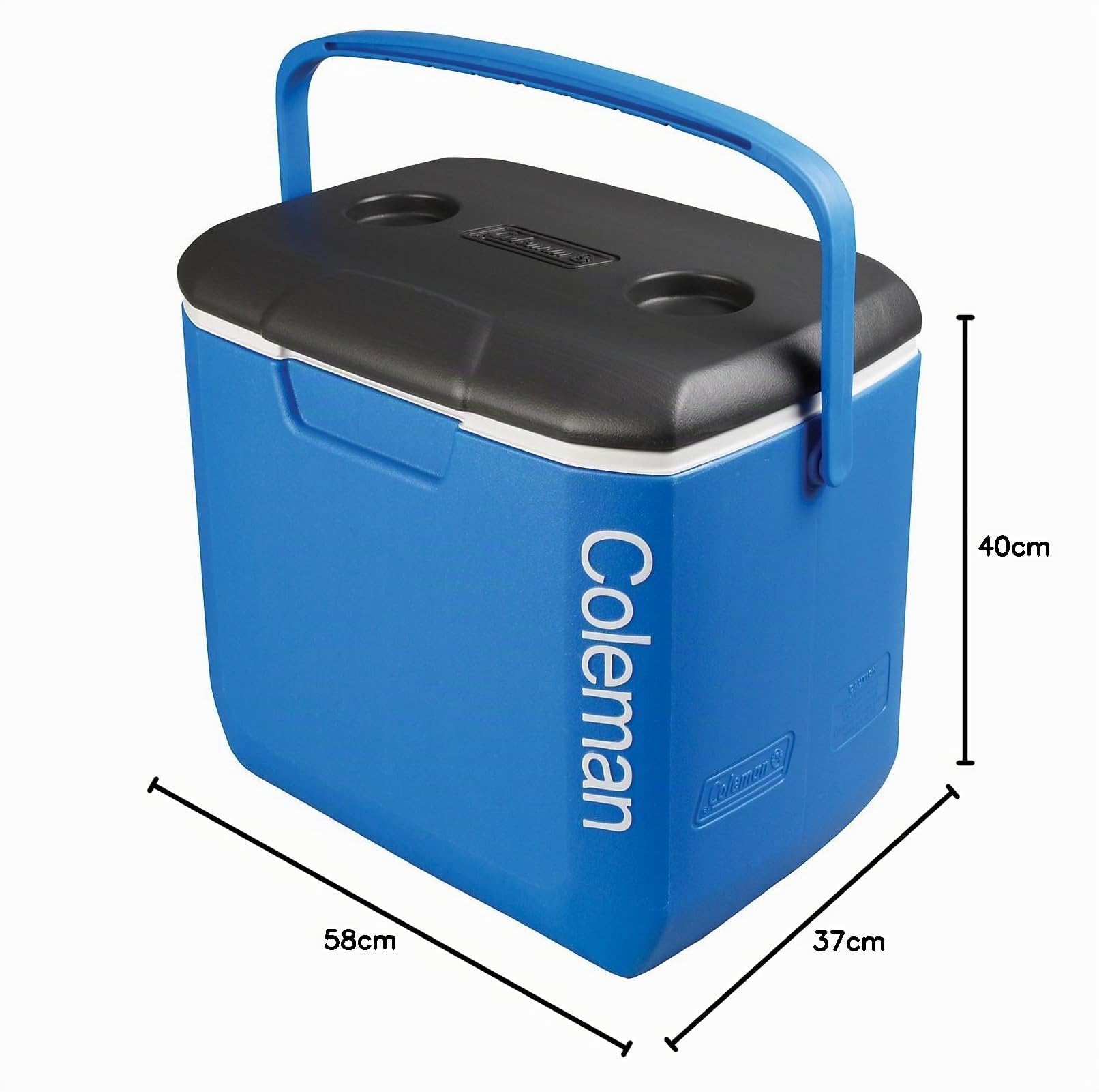 Coleman passive Kühlbox, Thermobox mit 15/30/60 L Fassungsvermögen, mobile passiv Kühlbox, Eisbox