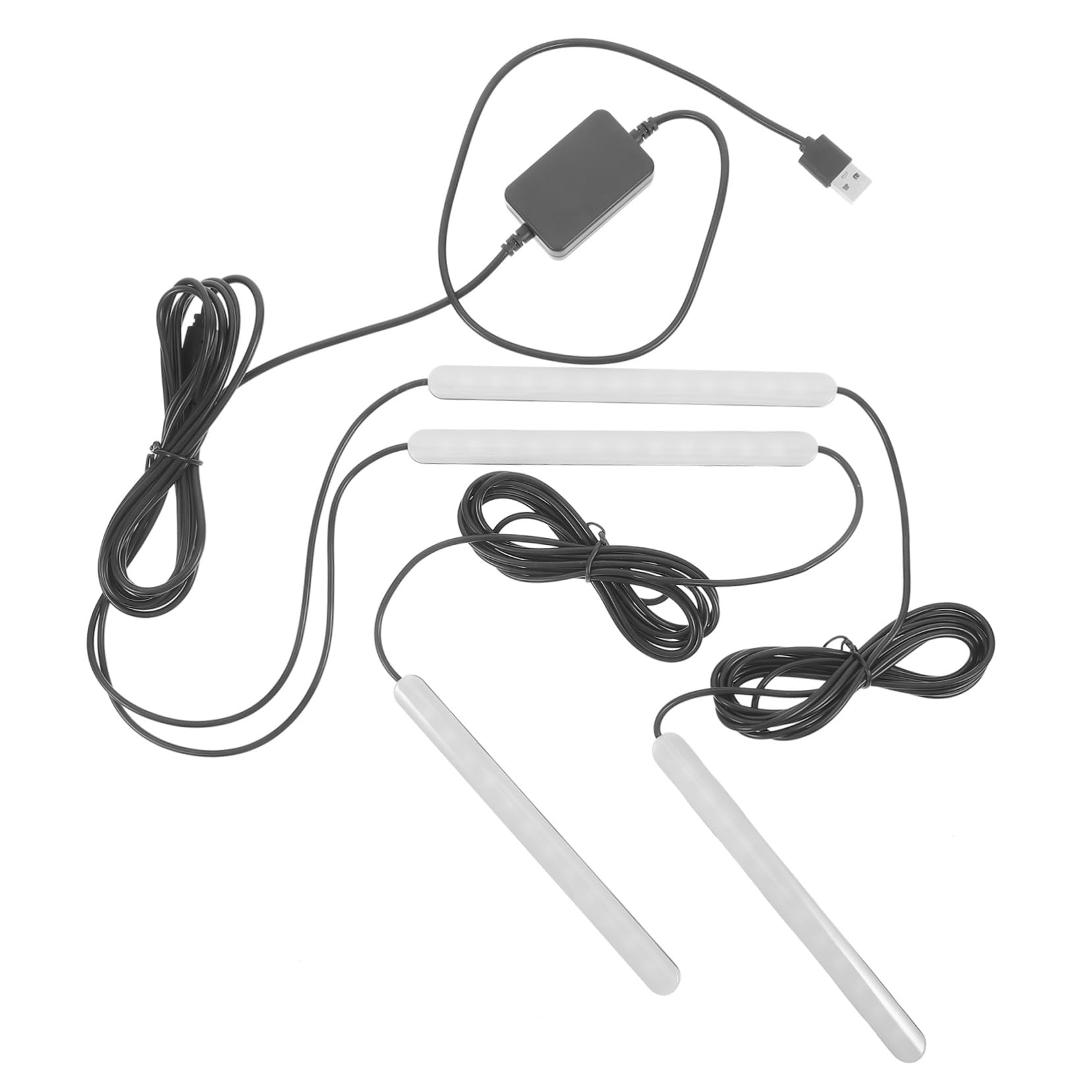 DECHOUS LED Car Interior Light Strip Kit with USB Port Line Design for Easy Installation and Ambiance Car Accessories for