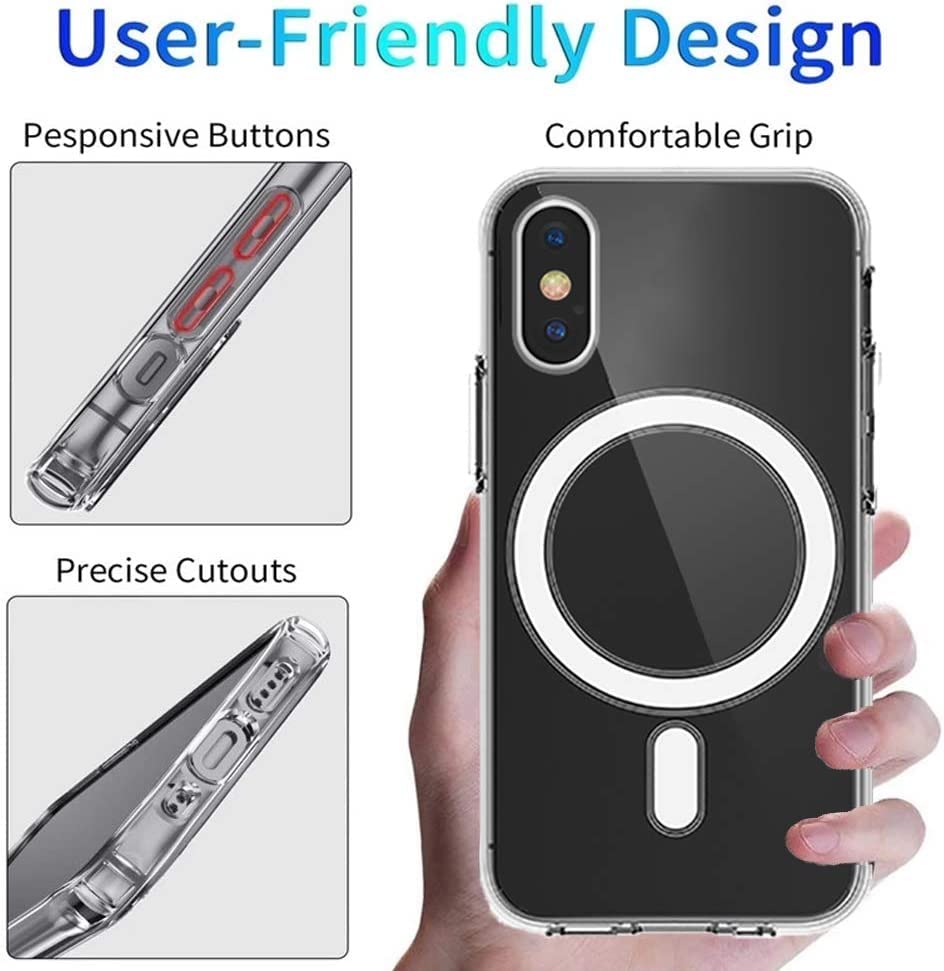Image of Solimo Basic Case for iPhone Xs (Thermoplastic Polyurethane Clear)