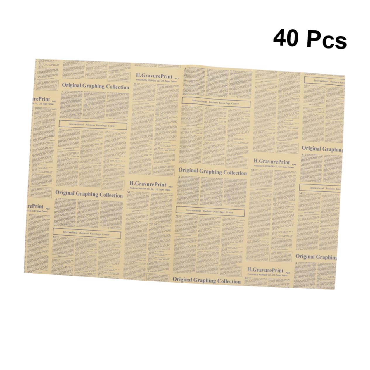FRCOLOR 40 Geschenkpapier Packpapier Zeitungspapier Blumenverpackungspapier Papierverpackungen Zeitungsverpackungspapier Blumenpackungen Packpapier Kraft Kraftpapier