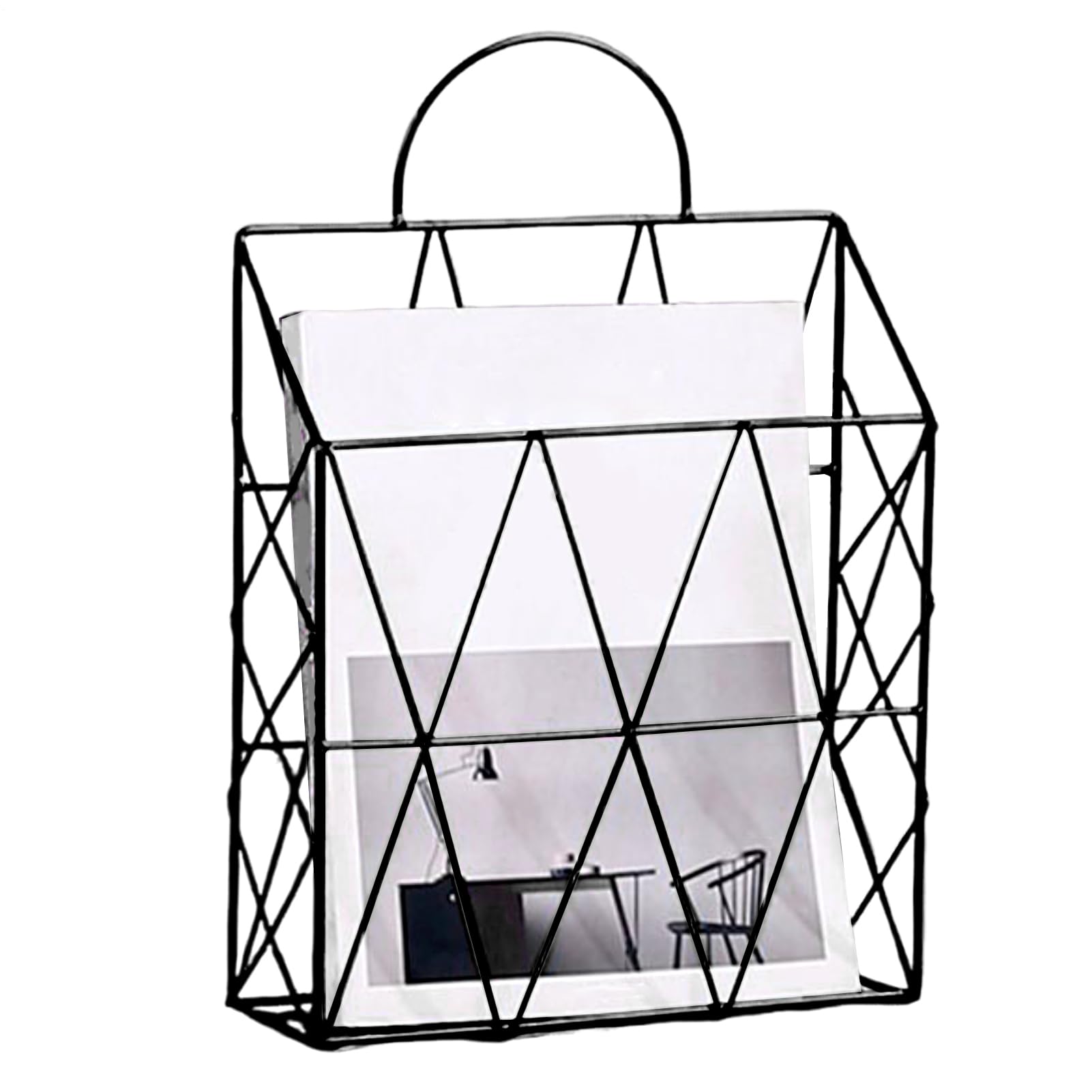 Rangement de documents mural et support vertical de porte