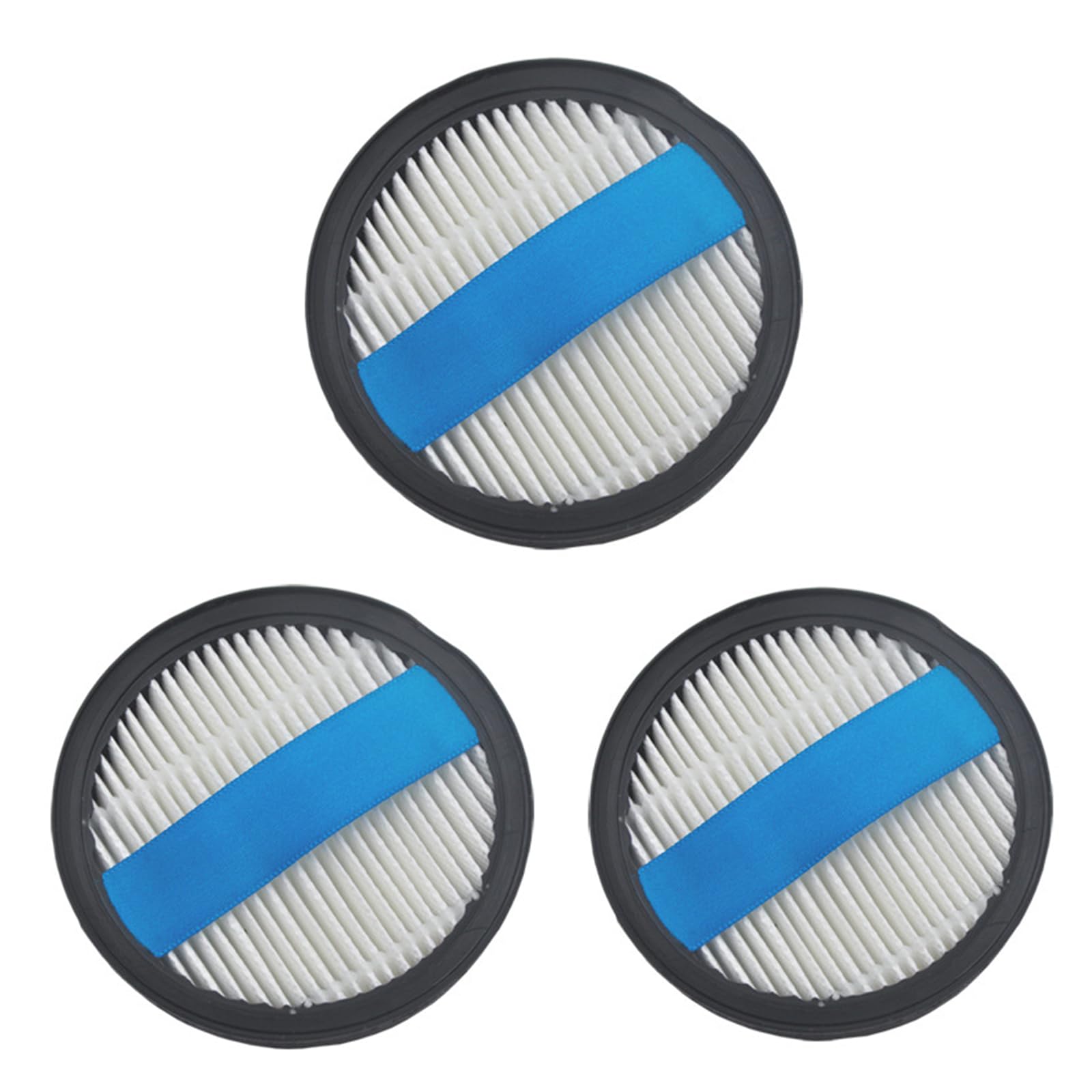 Buxuaaaa 3 Pack Easy Installation Vacuum Cleaners Home Cleaning Supplies Replacement Filter Texture for Vacuum Replacement