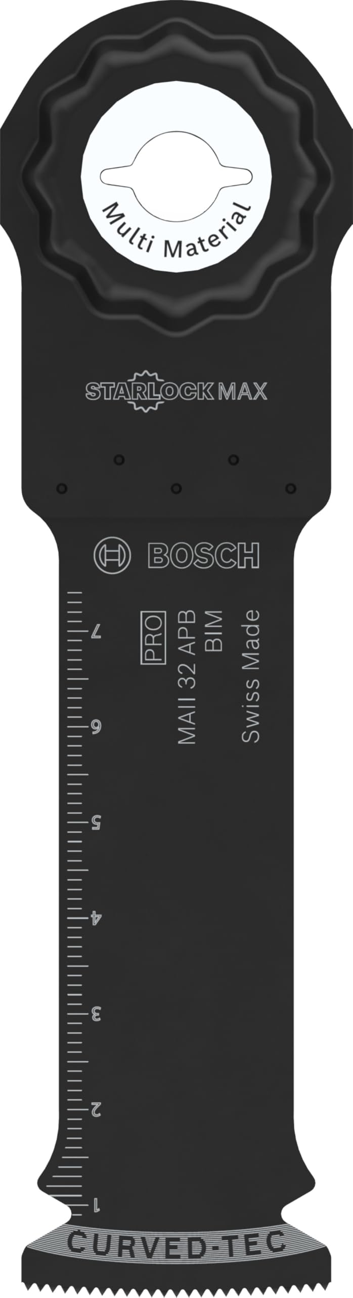 Bosch Bosch 1x PRO Multi Material MAII 32 APB Multitool Blade (for Wood with Nails, Metal Sandwich, Width 32 mm, Professional Accessor