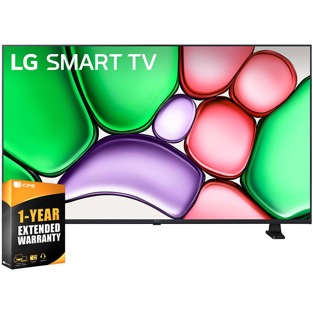 LG 32LR655BPUA 32 inch Class LR65 Series LED HD WebOS TV Bundle with 2 Year CPS Enhanced Protection