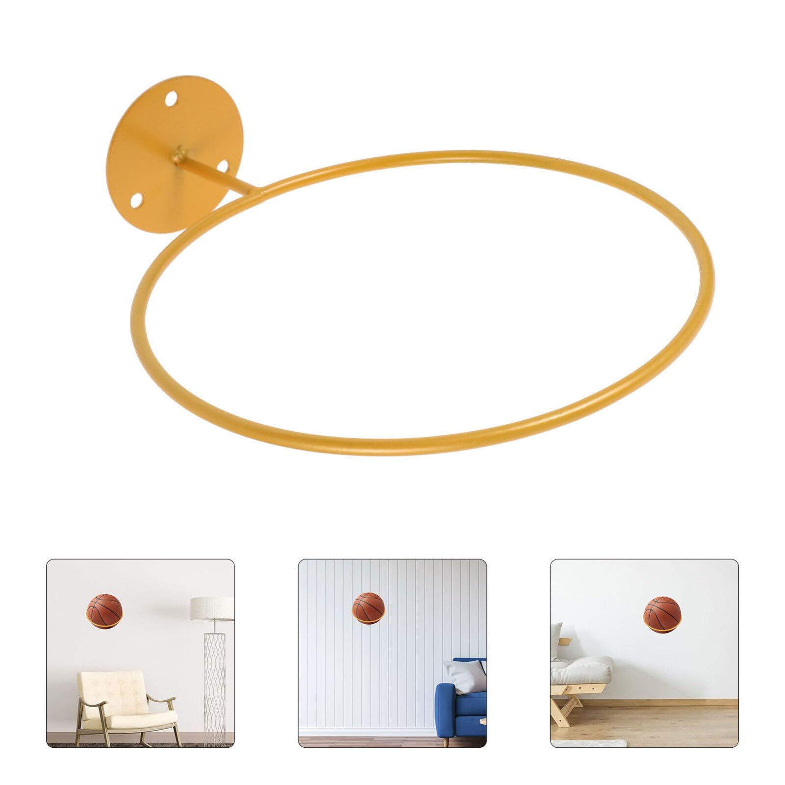 4stücke Teiliges Wandmontage Für Basketball Und Fußball Multifunktionaler Ballhalter Aus Robustem Für Praktische Aufbewahrung Und Präsentation Von Sportbällen Zuhause Büro