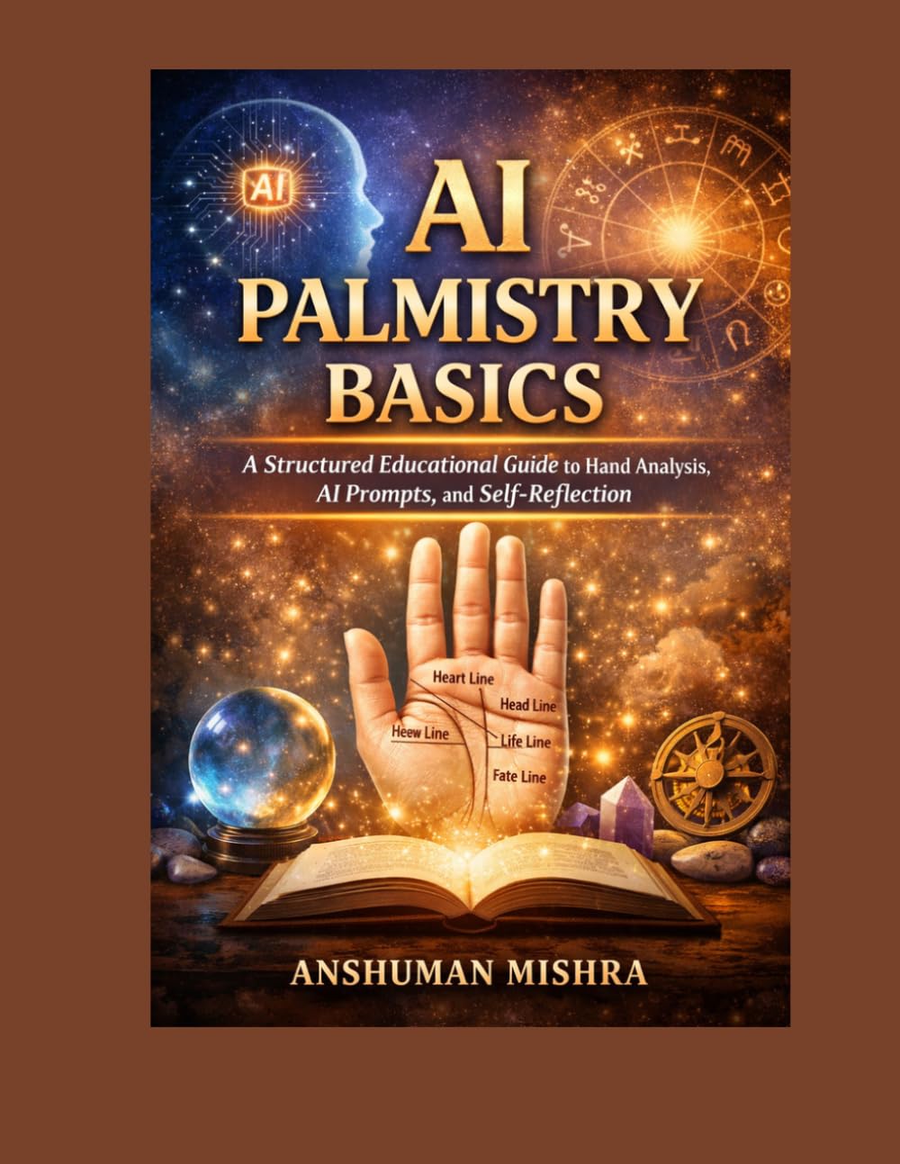 AI Palmistry Basics: A Structured Educational Guide to Hand Analysis, AI Prompts, and Self-Reflection