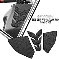 Vista 3 de WONANG Fuel Tank Sticker Decal for Y&AMAHA SP MT-09 MT09 2021 2022 2023 Motorcycle Protector Anti Slip Tank Pad Sticker Set Knee Grip Traction Side