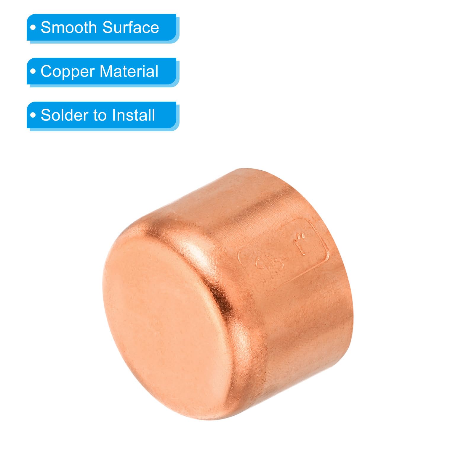 Amazon.co.jp: PATIKIL 25.5 mm内径 銅管エンドキャップ 銅 継手 Amazon.co.jp: PATIKIL 25.5 mm内径 銅管エンドキャップ 銅 継手