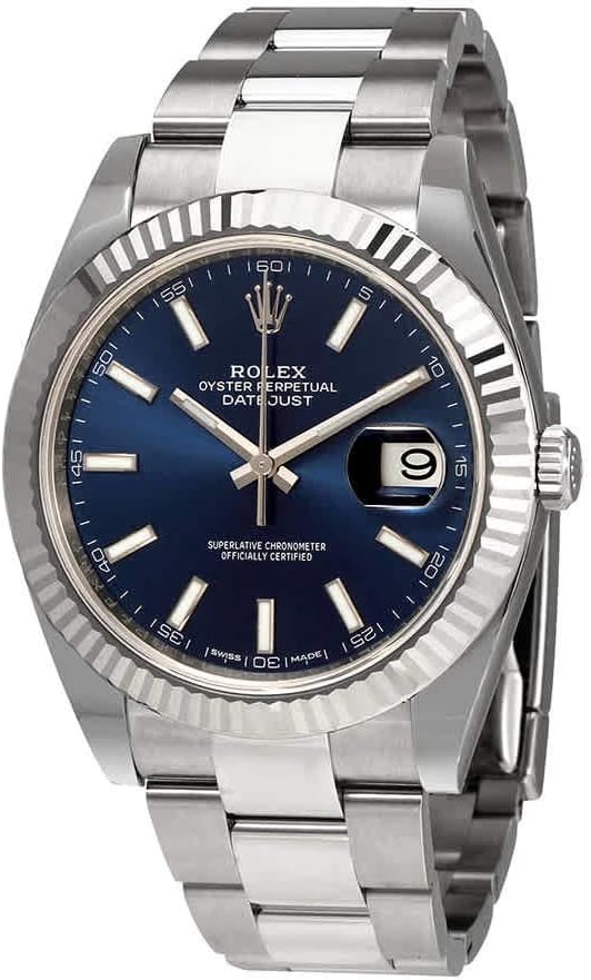 Montre Rolex Oyster Perpetual Datejust 41 Bleu Algeria Ubuy