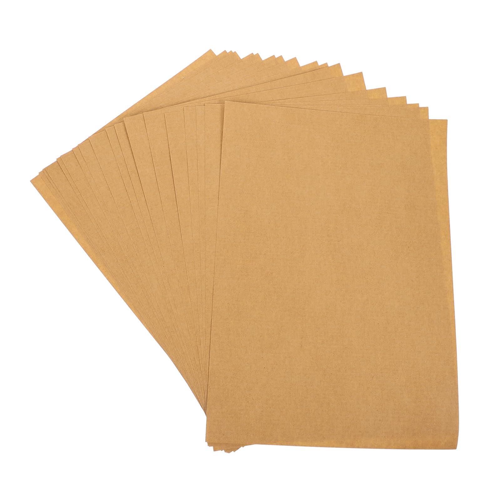 MAGICLULU 100feuilles Étiquettes Autocollantes Papier Kraft Lot De Adhésives Imprimables Pour Projets Créatifs Et Personnalisation Papier Pour Étiquettes Et Logos