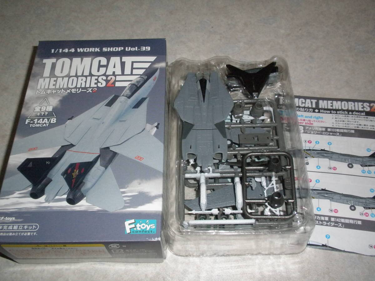 Amazon.co.jp: Tomcat Memories 2 F-14A/B 1/144 (8) F-14B US Navy