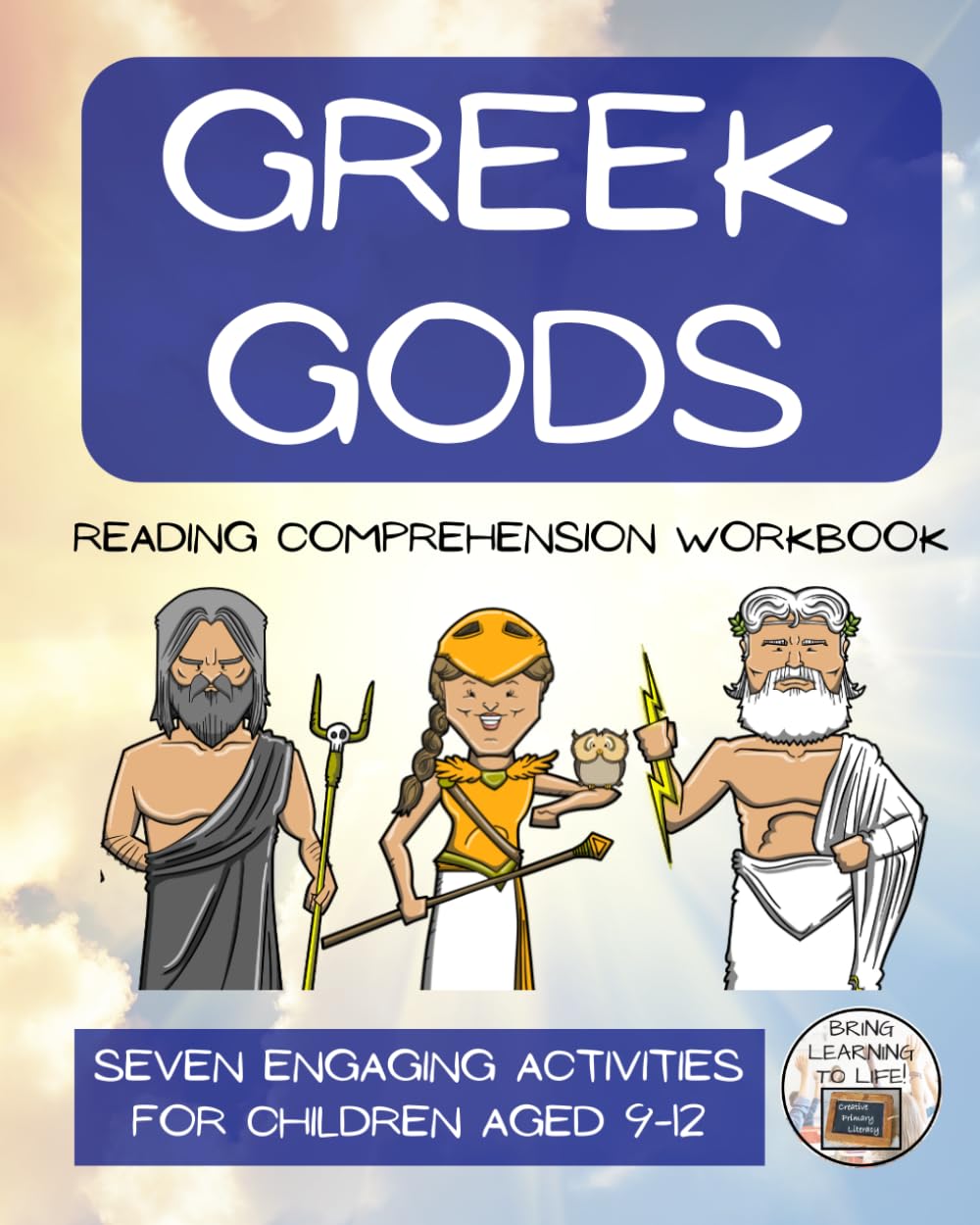Greek Gods Reading Comprehension Workbook: Informational Texts & Activities