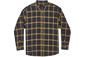Big and Tall Flannel Shirts: A Comfortable and Stylish Choice for Men
