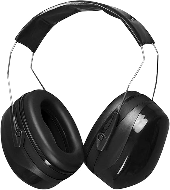 Adult Ear Defenders Noise Cancelling Headphones Protectors Women Men Shooting Safety Earmuff Adjustable Noise Reduction Hearing Protection Ear Muffs with Headband for Hunting, Woodworking, Sleeping