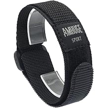 Hook & Loop Nylon Sport Watch Band-Waterproof Outdoor Watch Strap for Men or Women-Choice of Color & Width 18mm, 20mm, 22mm