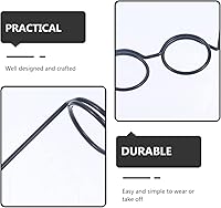 Vista 7 de NUOBESTY 20 piezas de mini gafas de muñeca accesorios de vestir - Pequeños anteojos y gafas para muñecas mini