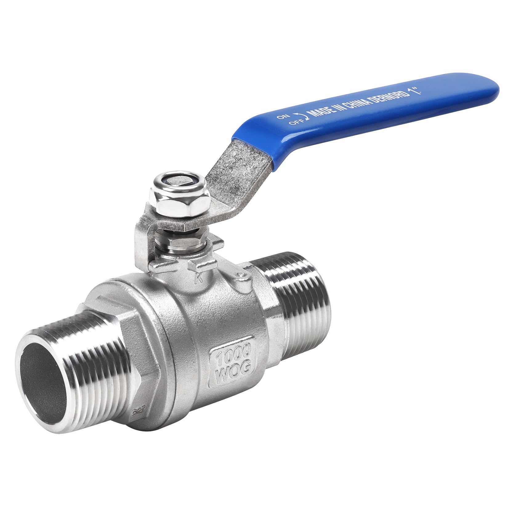 Amazon.com: DERNORD Full Port Ball Valve 1 Inch - Male x Male