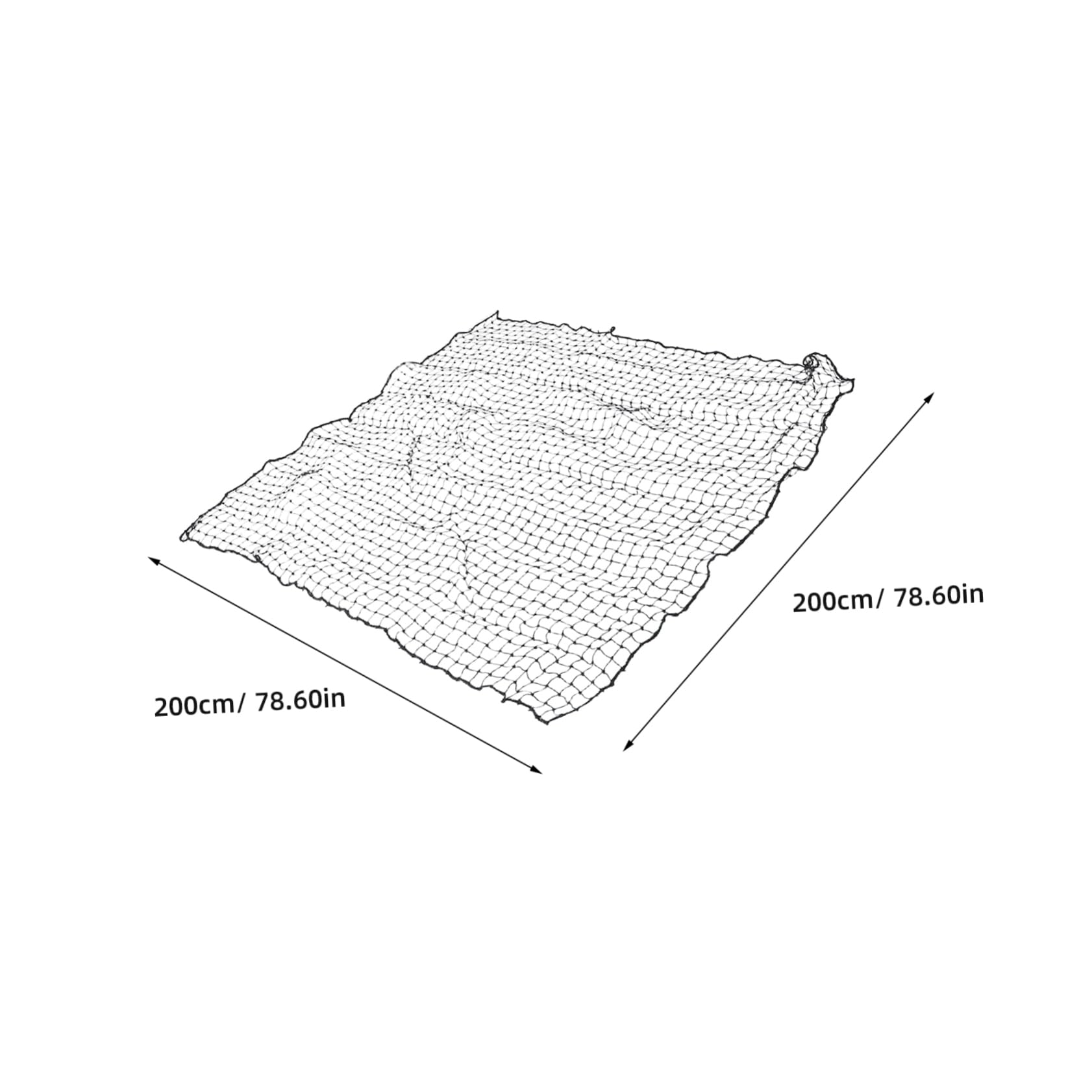 Toyvian Softball Hitting Net Baseball Pitching Net Training Equipment Easy to Carry
