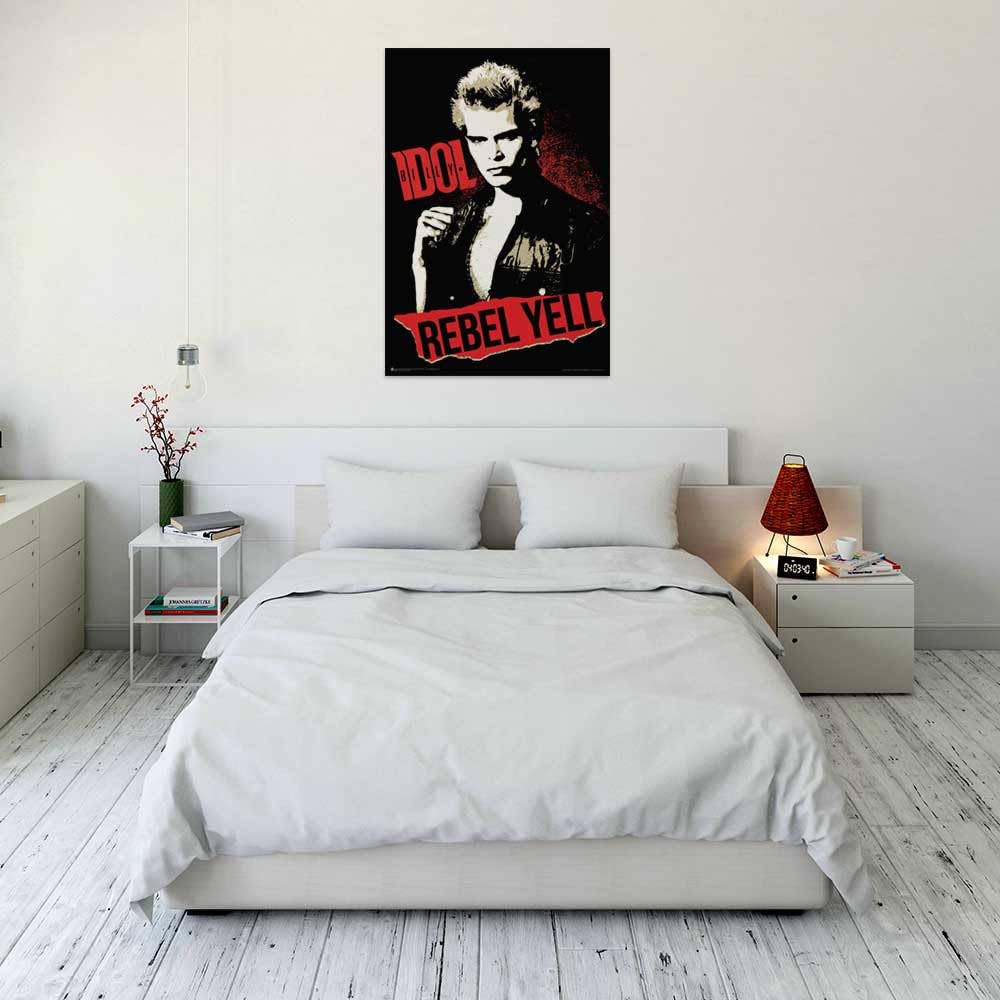 Snapklik.com : Billy Idol - Rebel Yell Poster - Officially Licensed ...