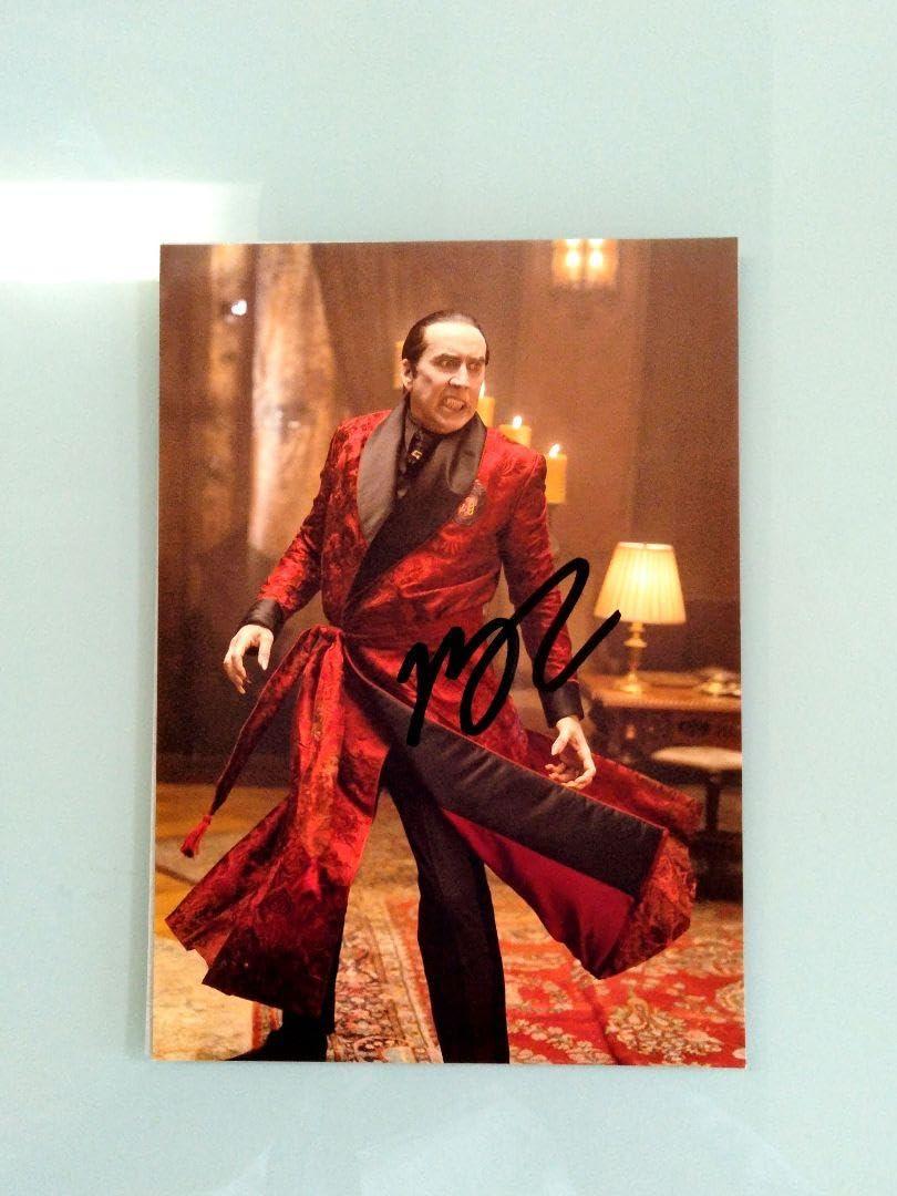 Amazon.co.jp: ニコラス ケイジ直筆サイン入り2Lサイズ写真…レン  