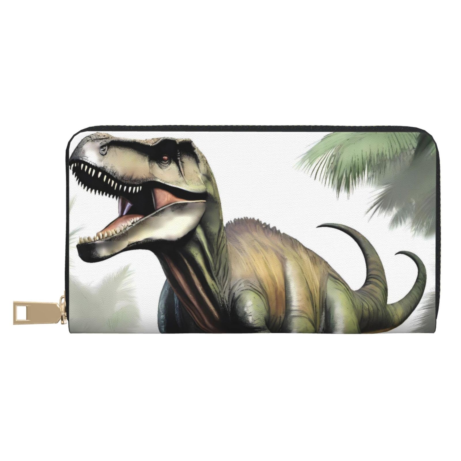 Monedero de mano dinosaurio versátil para móvil monedas y llaves 8