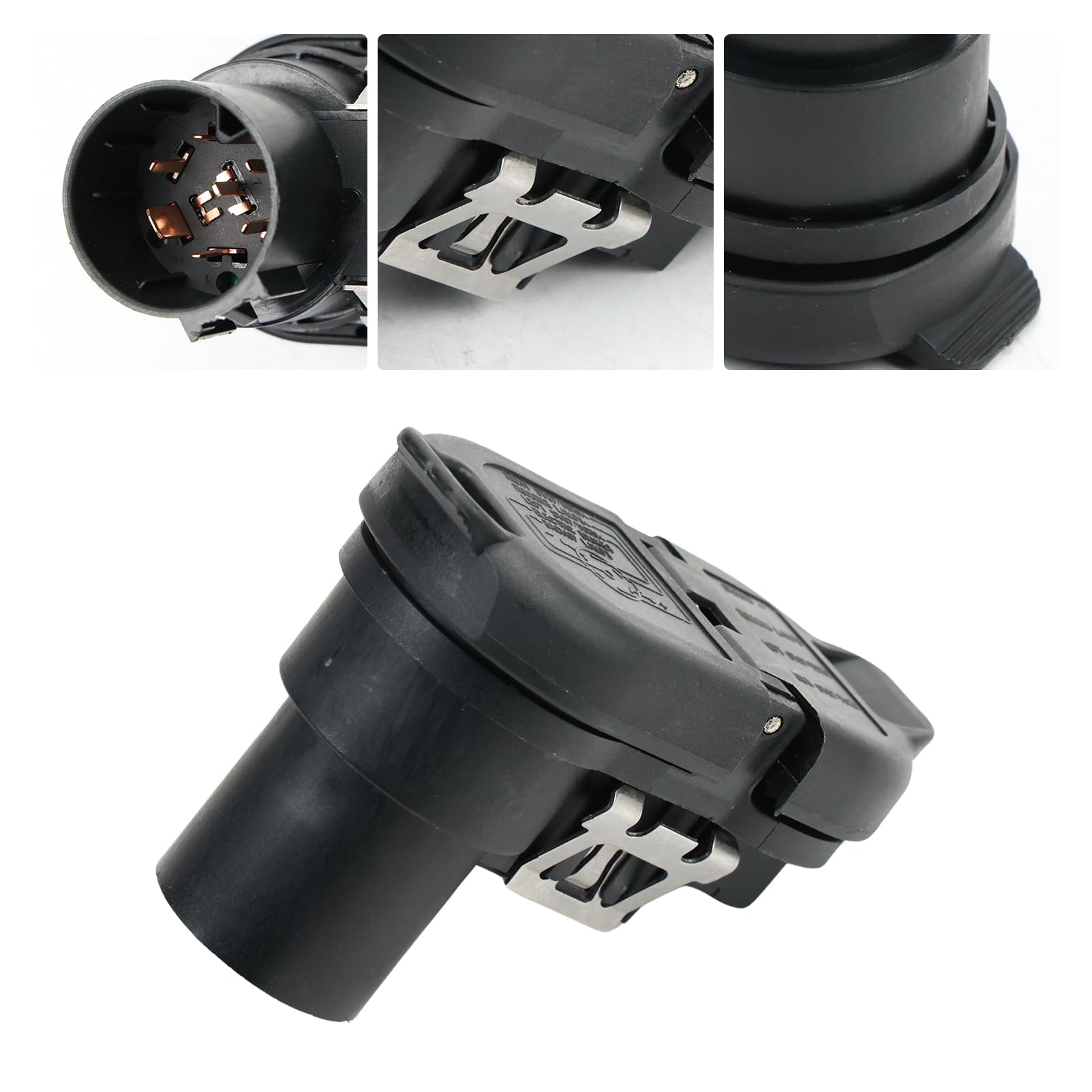 Adaptador De Cableado De Remolque De 7 Clavijas A Conector Plano De 4 Pines Para Ford F-150 Y Más | RED WOLF