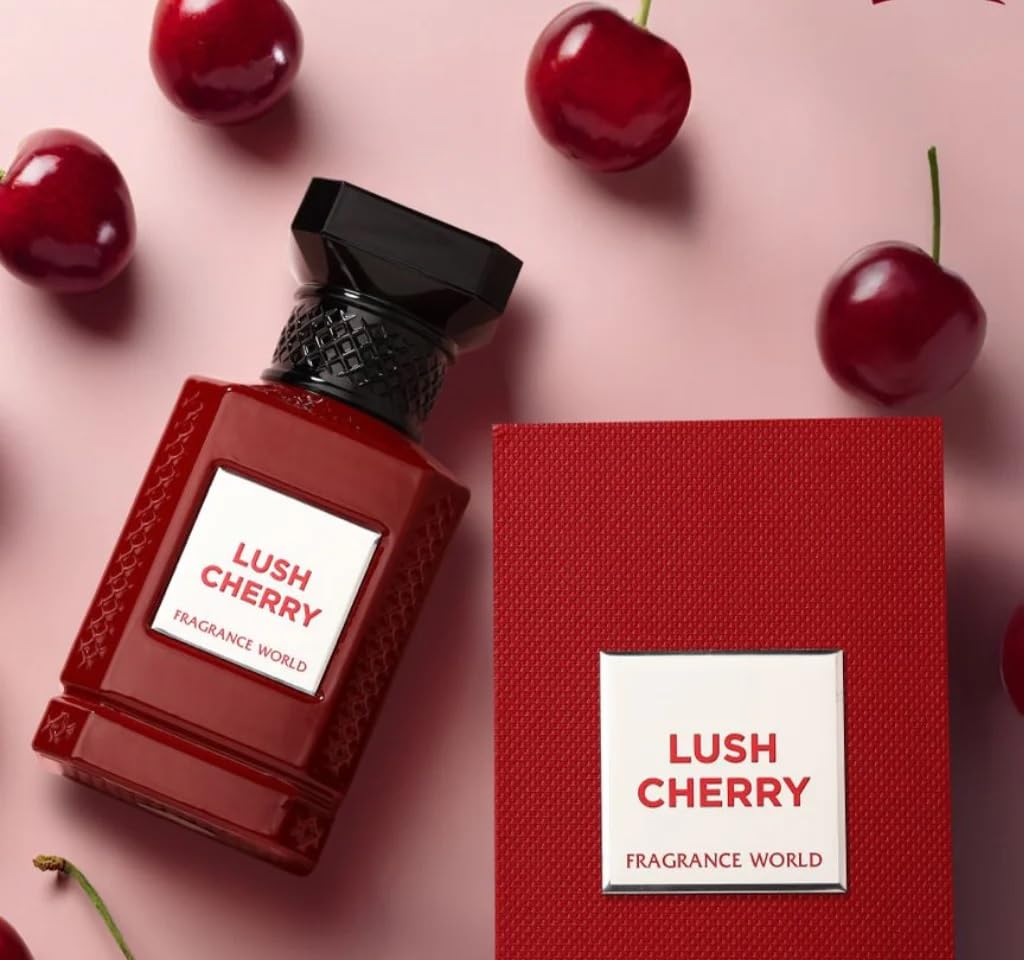 LUSH CHERRY - FRAGRANCE WORLD - EAU DE PARFUM 150 ml