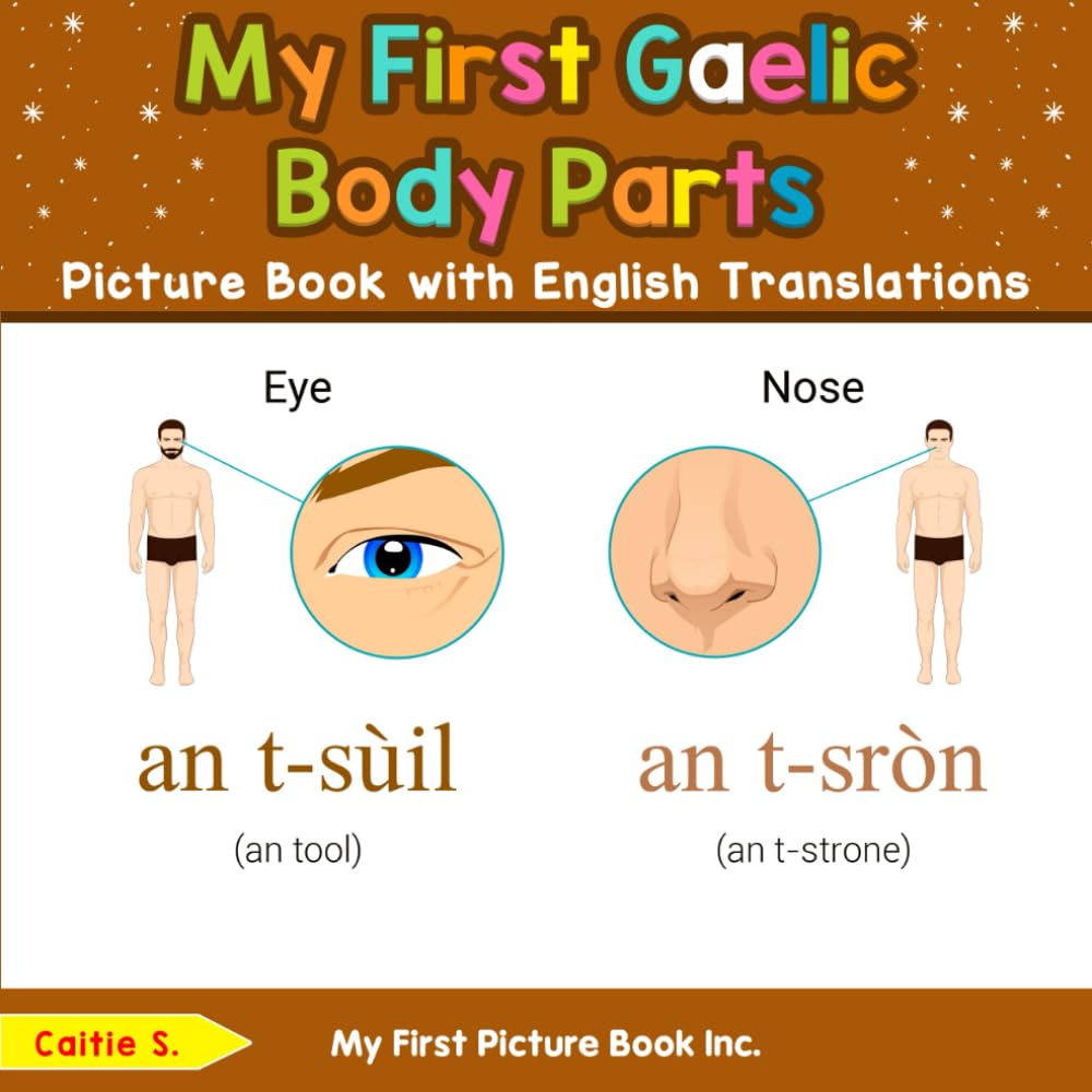 My First Gaelic Things Around Me Picture Book with English Translations (Teach & Learn Basic Gaelic words for Children)