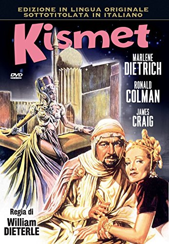 The disk has Italian audio. Kismet (1944)