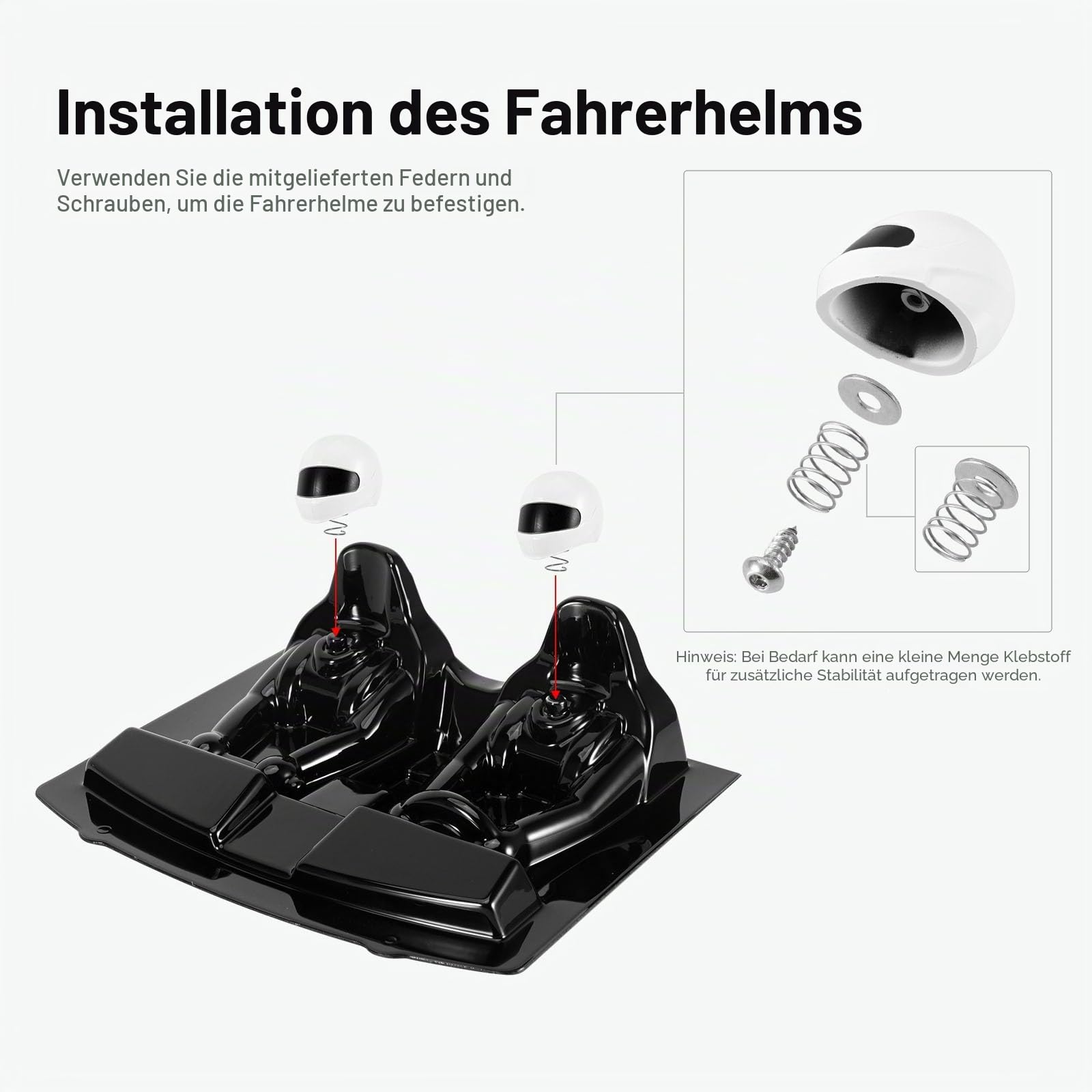 INJORA Hartschalenkarosserie mit Überrollkäfig für 1:10 RC-Crawler