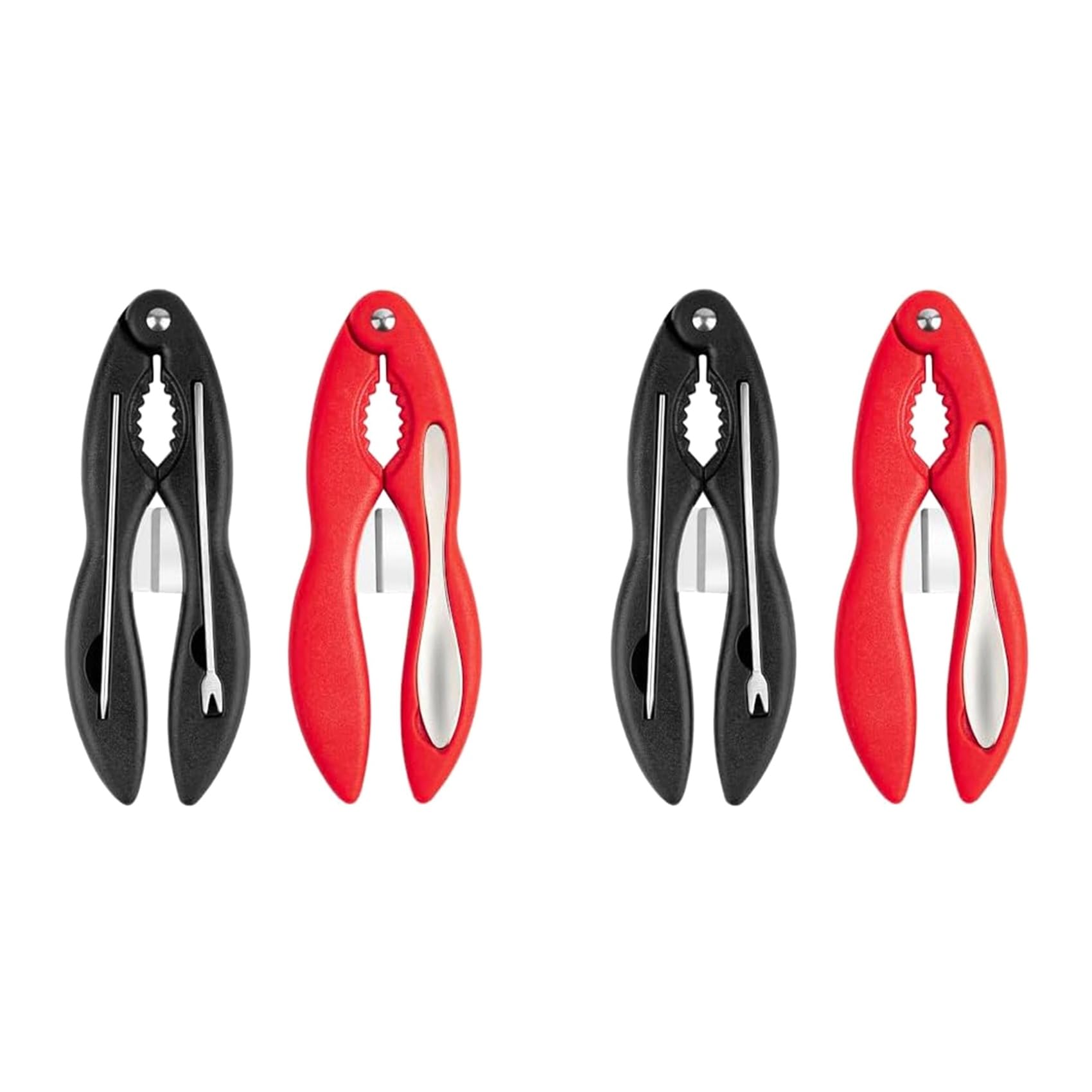 Hndhbfgrt 4PCS Crab Crackers and Tool Multifunctional Crab Leg Cracker Efficient Lobster Crackers Sturdy Seafood Crackers and Tool