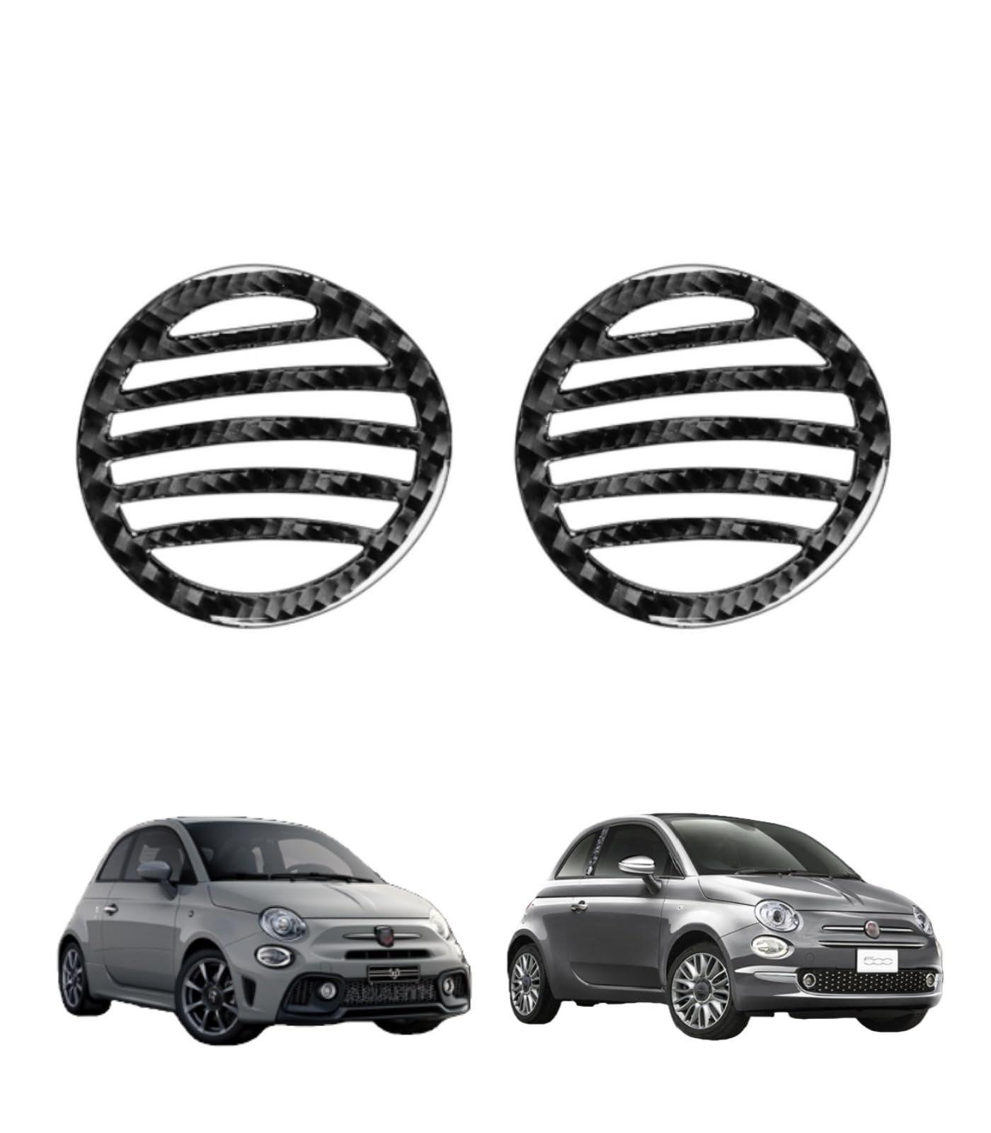 フィアット純正 FIAT500 アバルト500.595前期 エアコン吹き出し口 エアコン吹き出し口 フィアット フィアット純正 FIAT500 アバルト