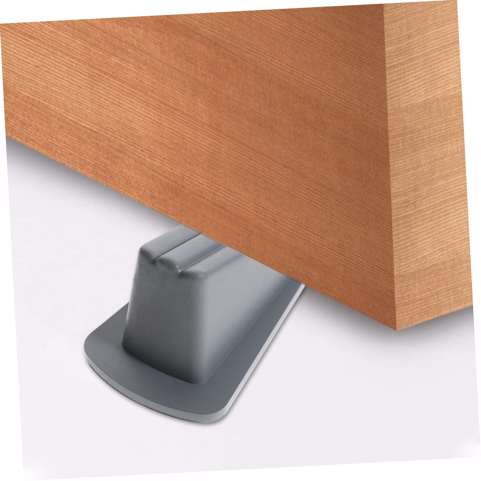 Topes de Puerta, 2 Piezas, Protectores Suelo, topes Flexibles, antirayaduras, Pared, cuñas Tope, sin Clavos, Goma